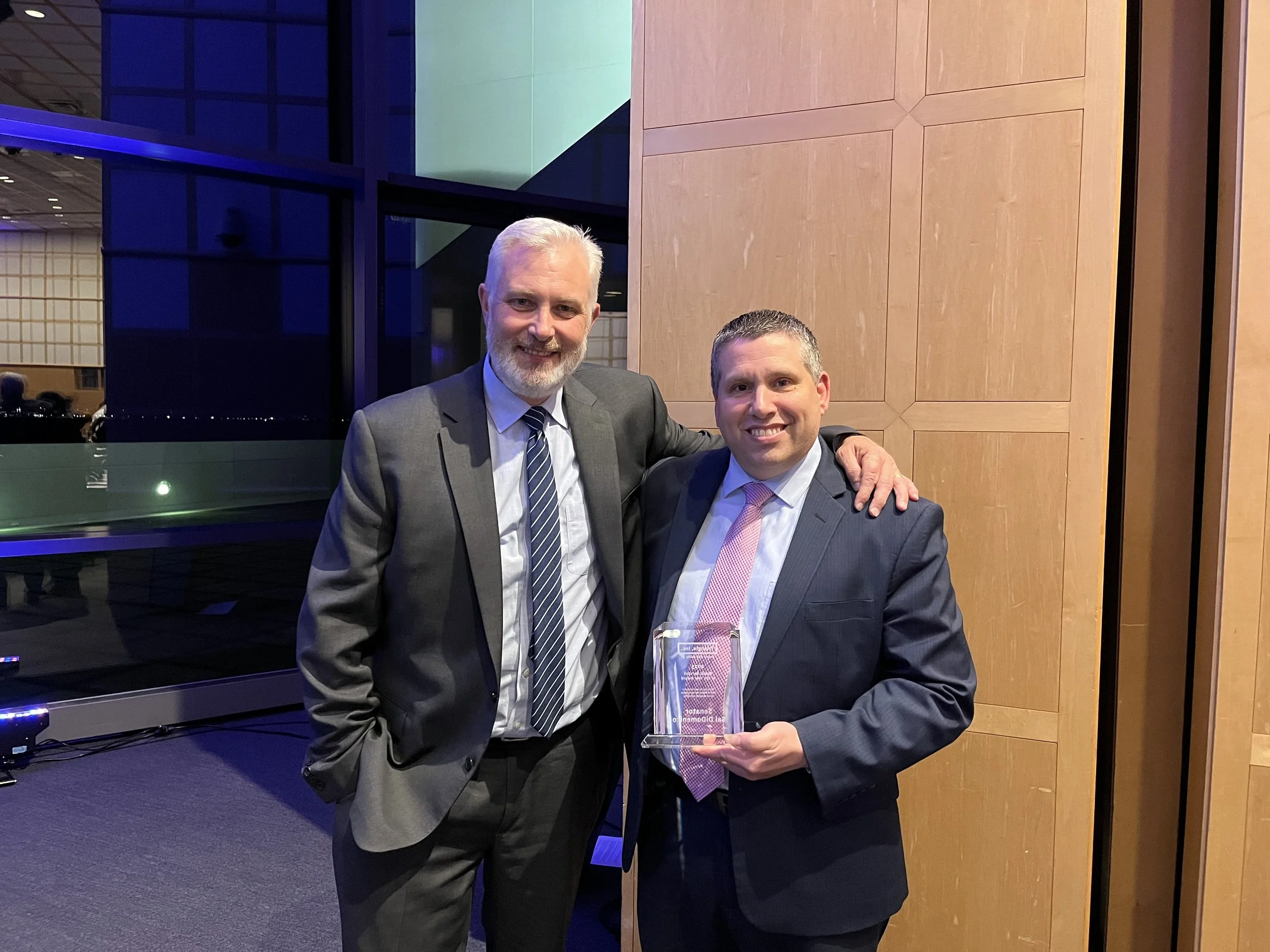 Triangle, Inc. Honors Senator DiDomenico with Public Servant of the Year Award