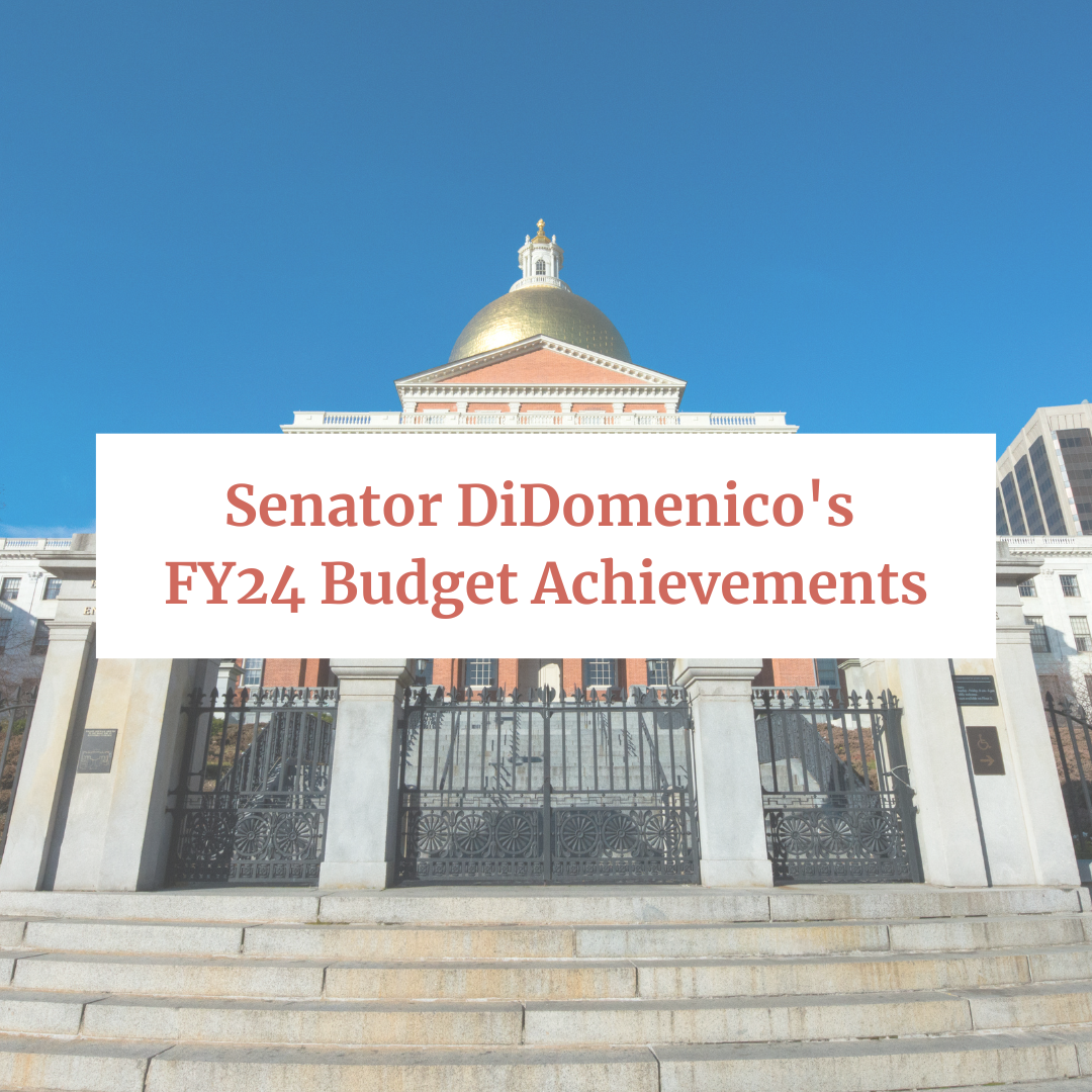 Legislature Passes Fiscal Year 2024 Budget Including Millions in DiDomenico Priorities
