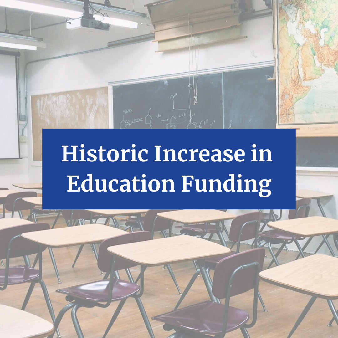 DiDomenico Celebrates Transformative Budget that Brings Unprecedented Education Funding to his District