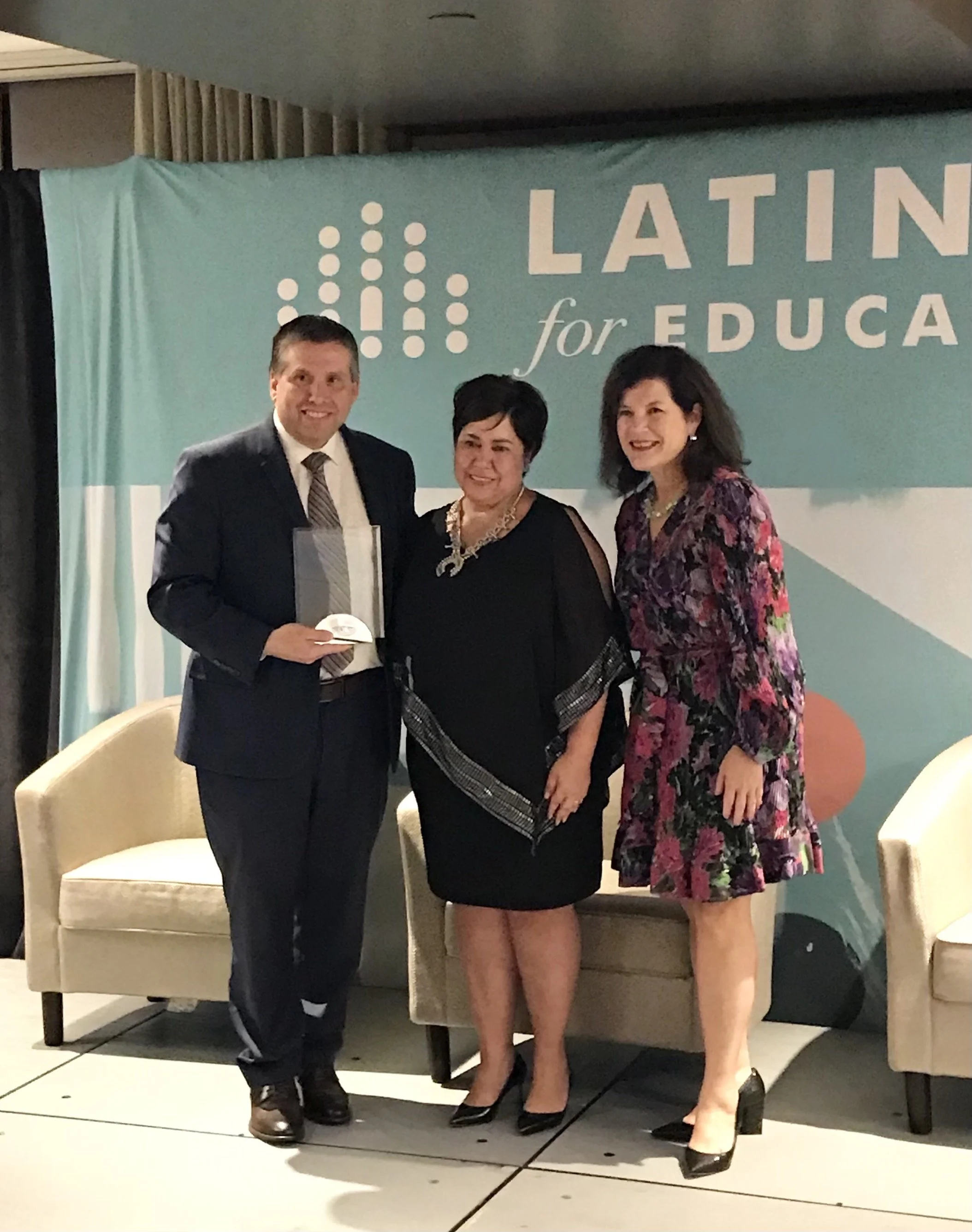 Latinos for Education Honor Senator DiDomenico with Educator Diversity Champion Award