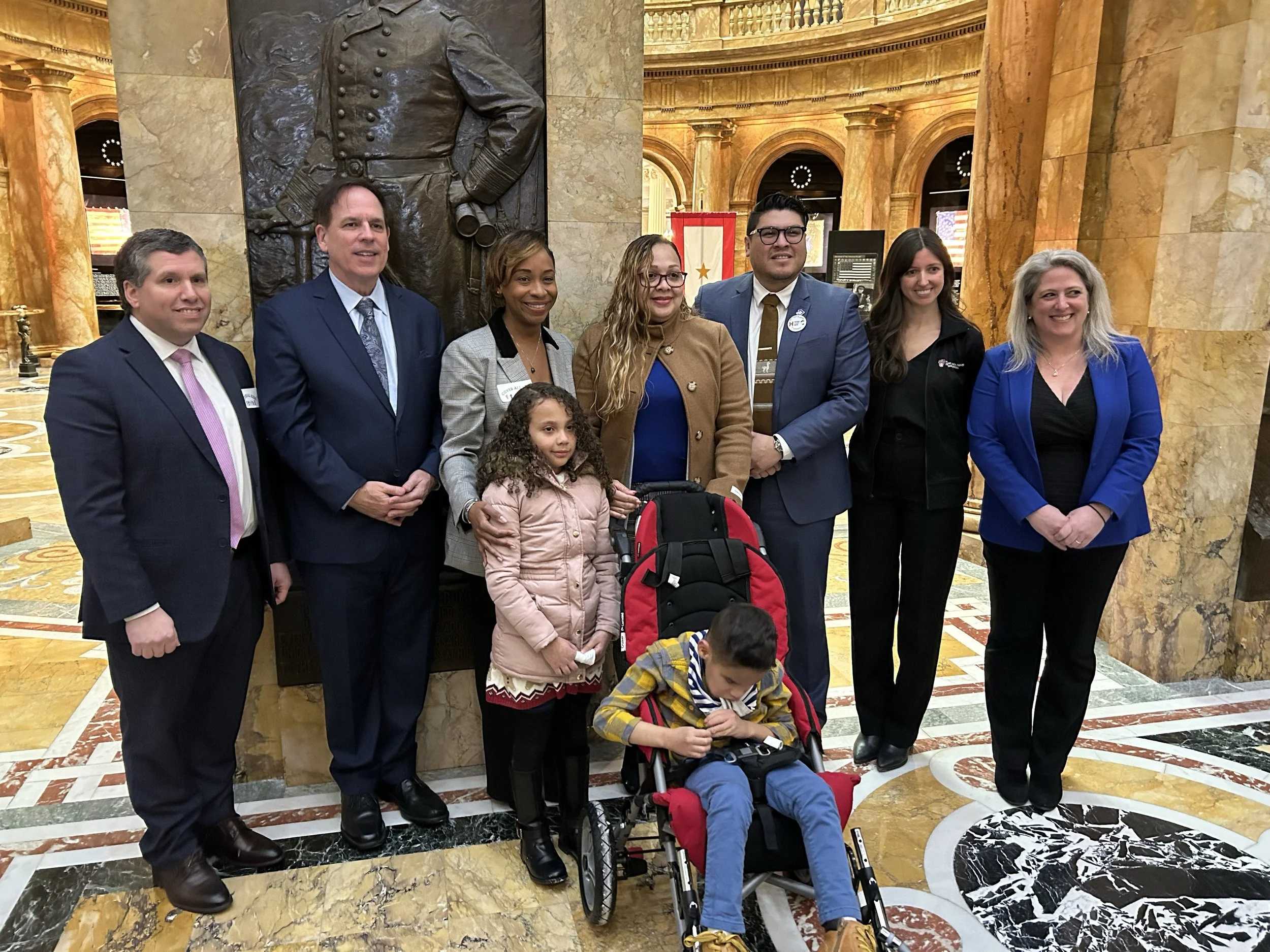 DiDomenico Champions his Cover All Kids Bill Alongside Attorney General and Health Equity Advocates