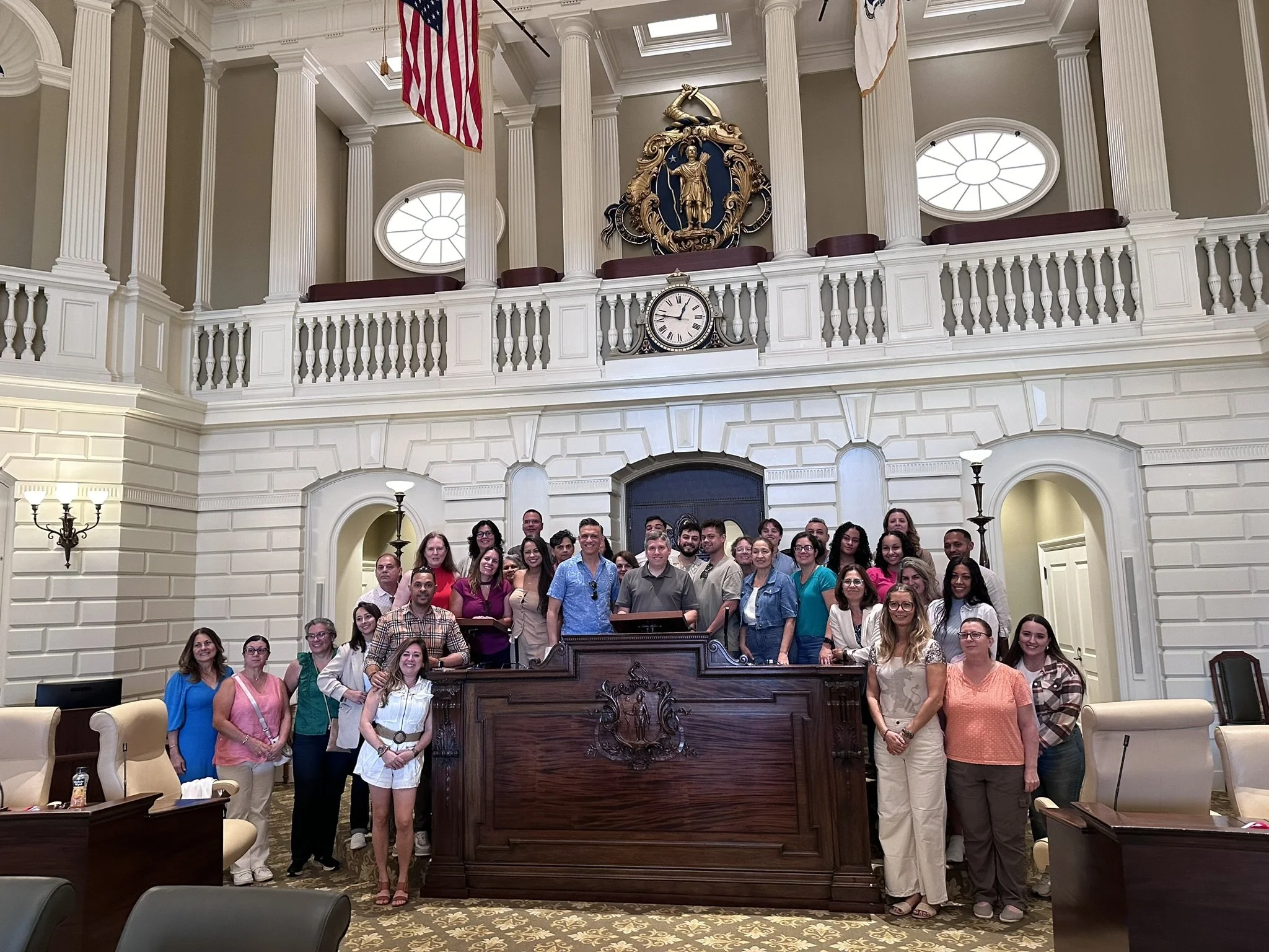 Senator DiDomenico Hosts Portuguese Speakers Alliance at the State House