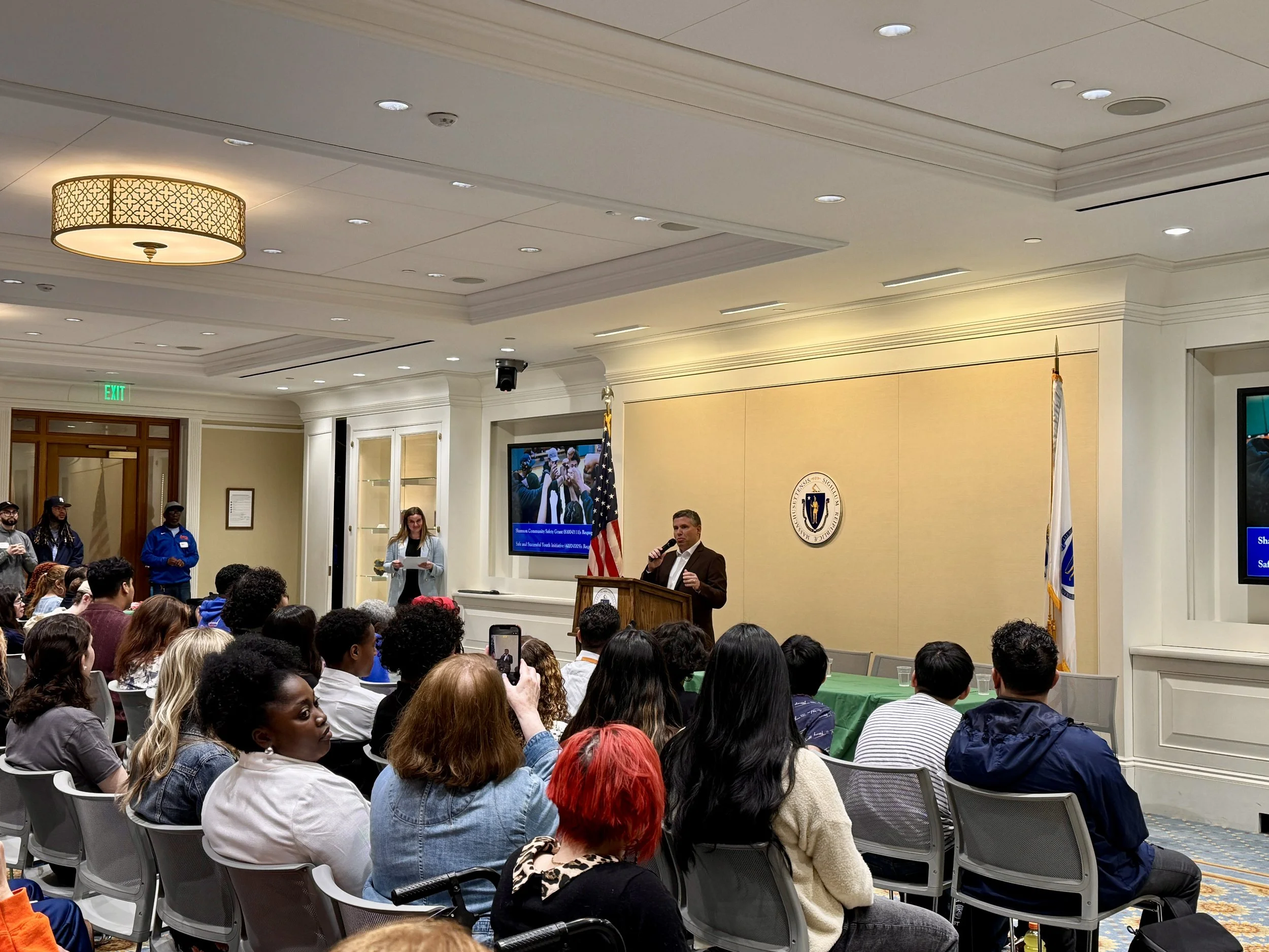 Senator DiDomenico Hosts Community Safety Grants Event