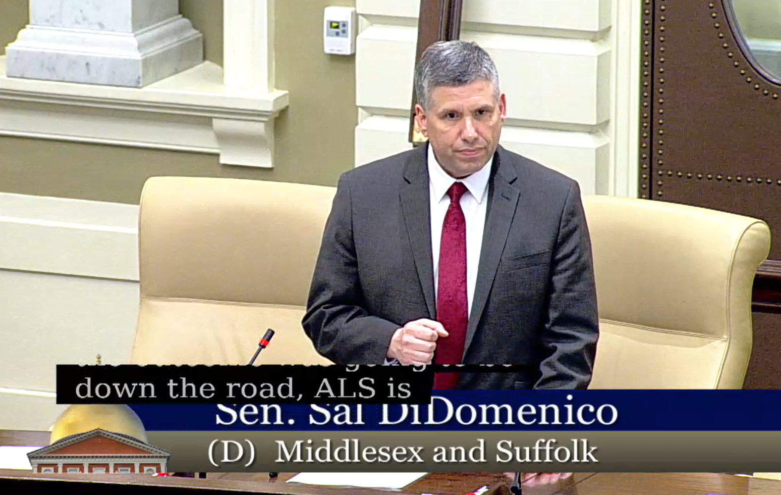 DiDomenico Secures $250,000 for ALS Association of Massachusetts