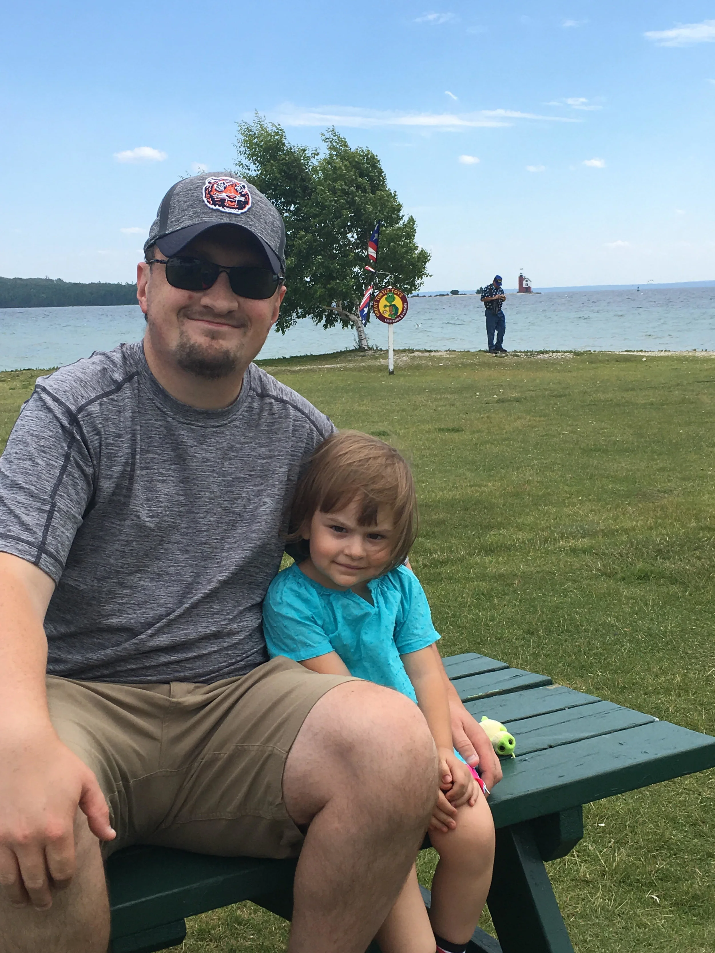 When not ressearching UFOs, Chris Wolford is a proud family man. (Chris Wolford)