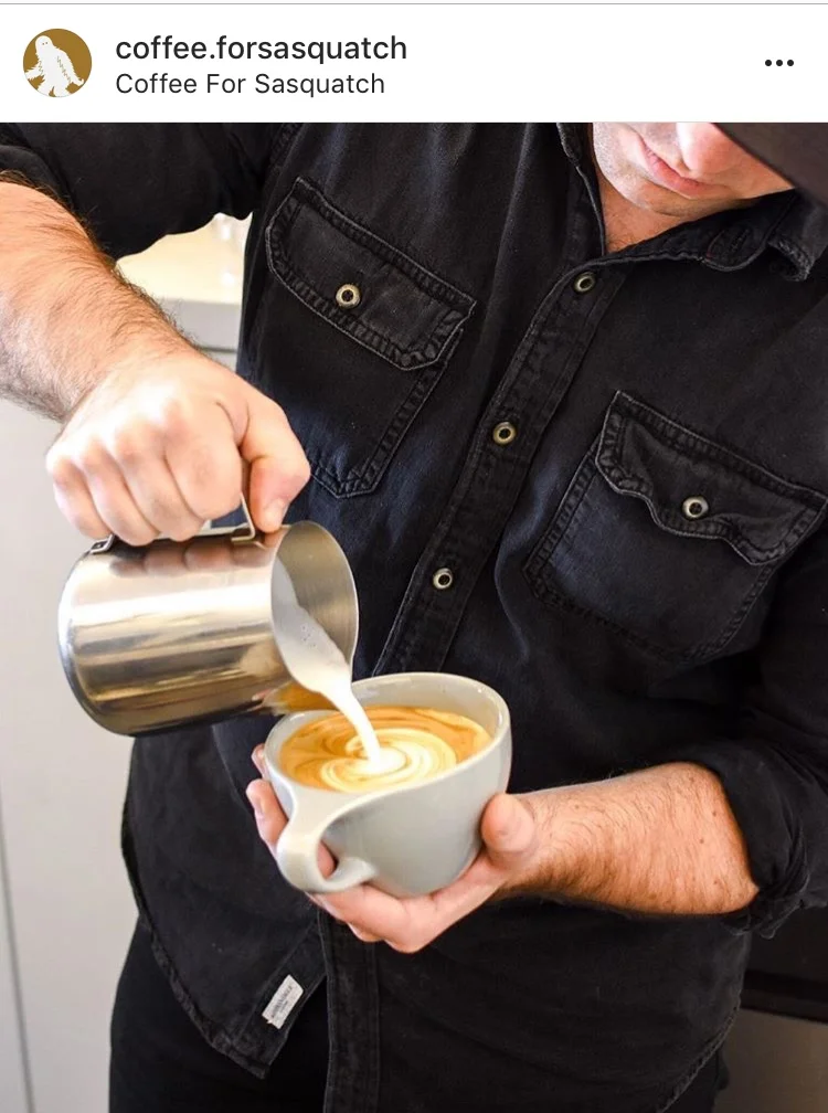 Ryan Sprague gets creative. (Coffee For Sasquatch) 