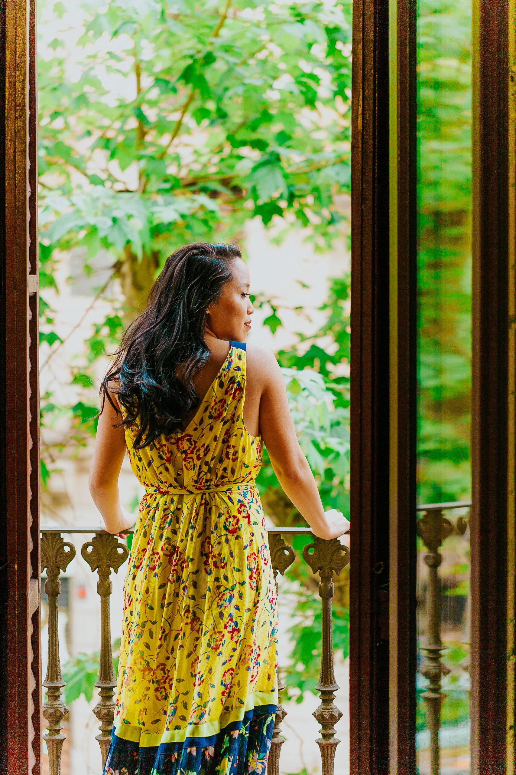 Melanie Sutrathada shares her favorite yellow dresse to rock this spring and summer..jpg
