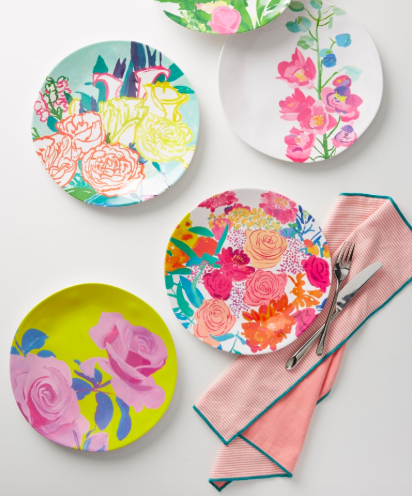 Paint + Petals Melamine Plate.png