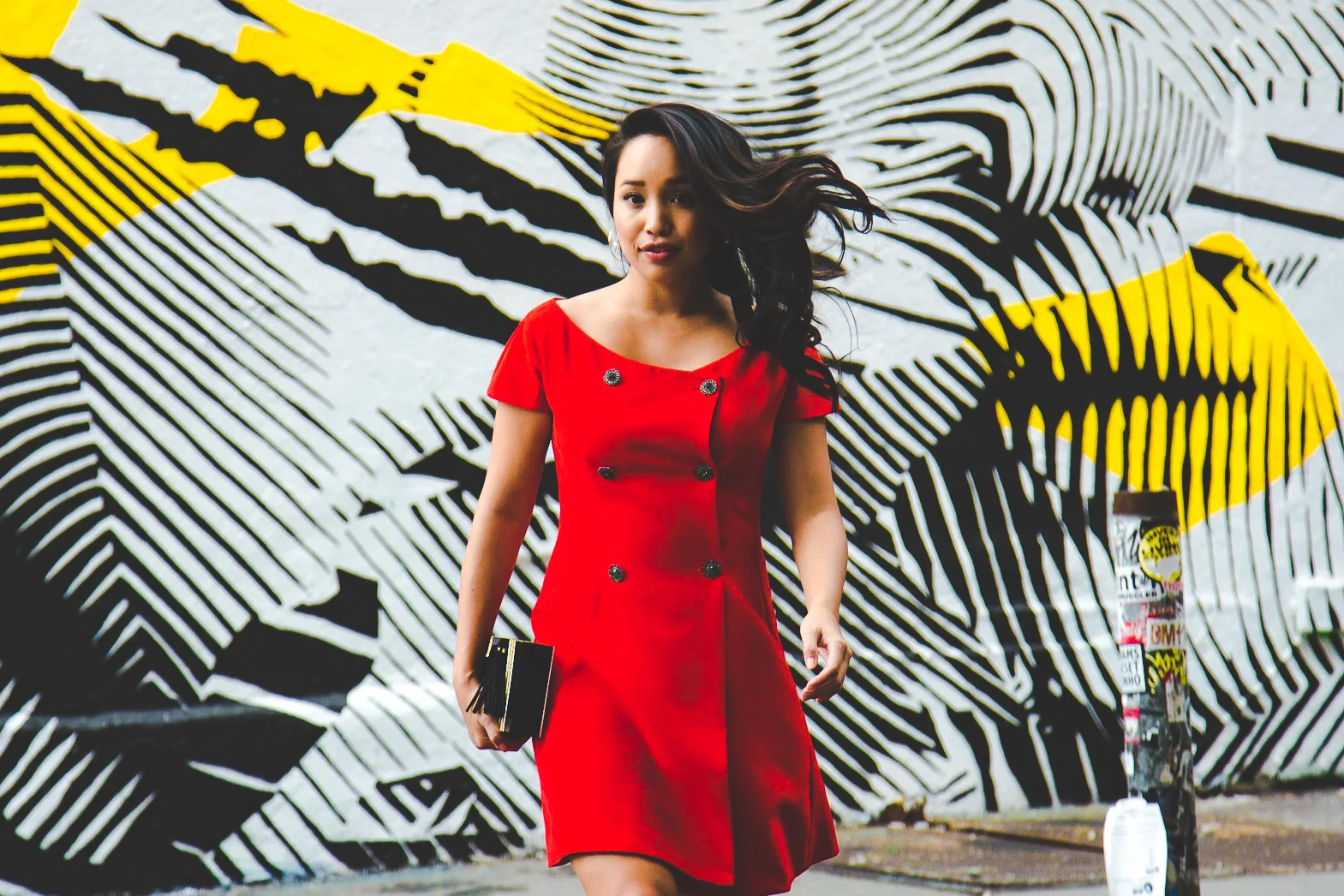 Melanie Sutrathada shares her latest style snap wearing Dan Liu..jpg
