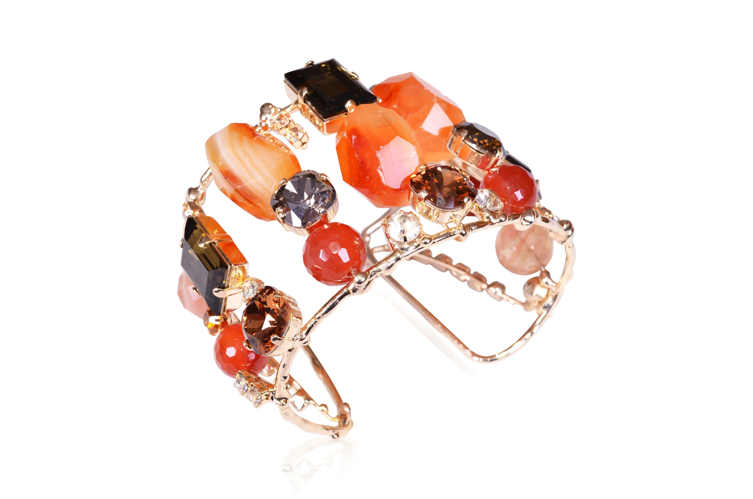 Italian Carnelian Stones Bracelet | Bags & Arts