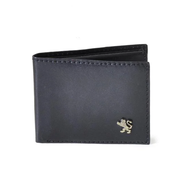 Pratesi Italian Black Leather Wallet