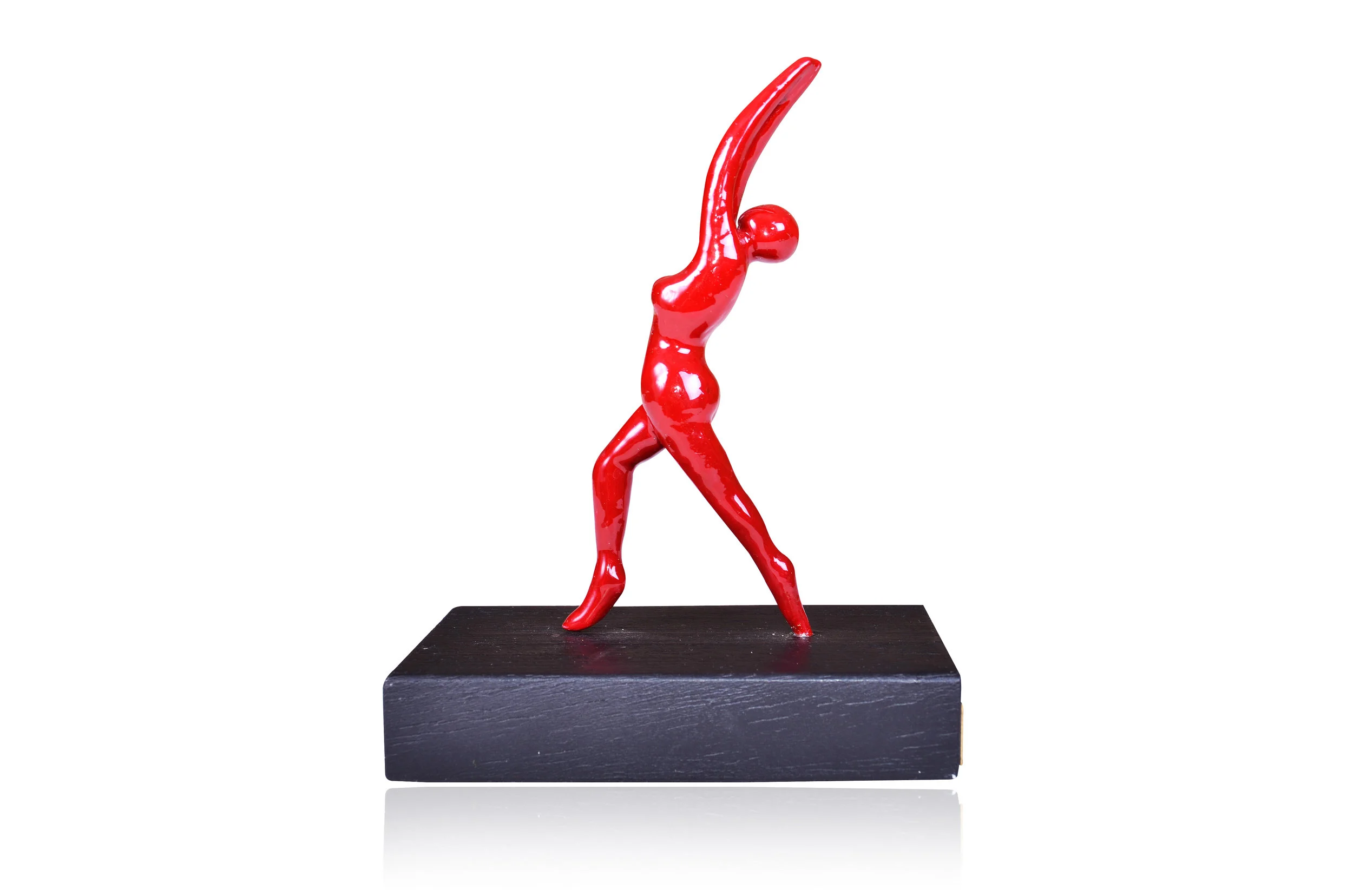 Red Diver - Small Sculpture by Franco Ricci - Special Gifts - Bags & Arts