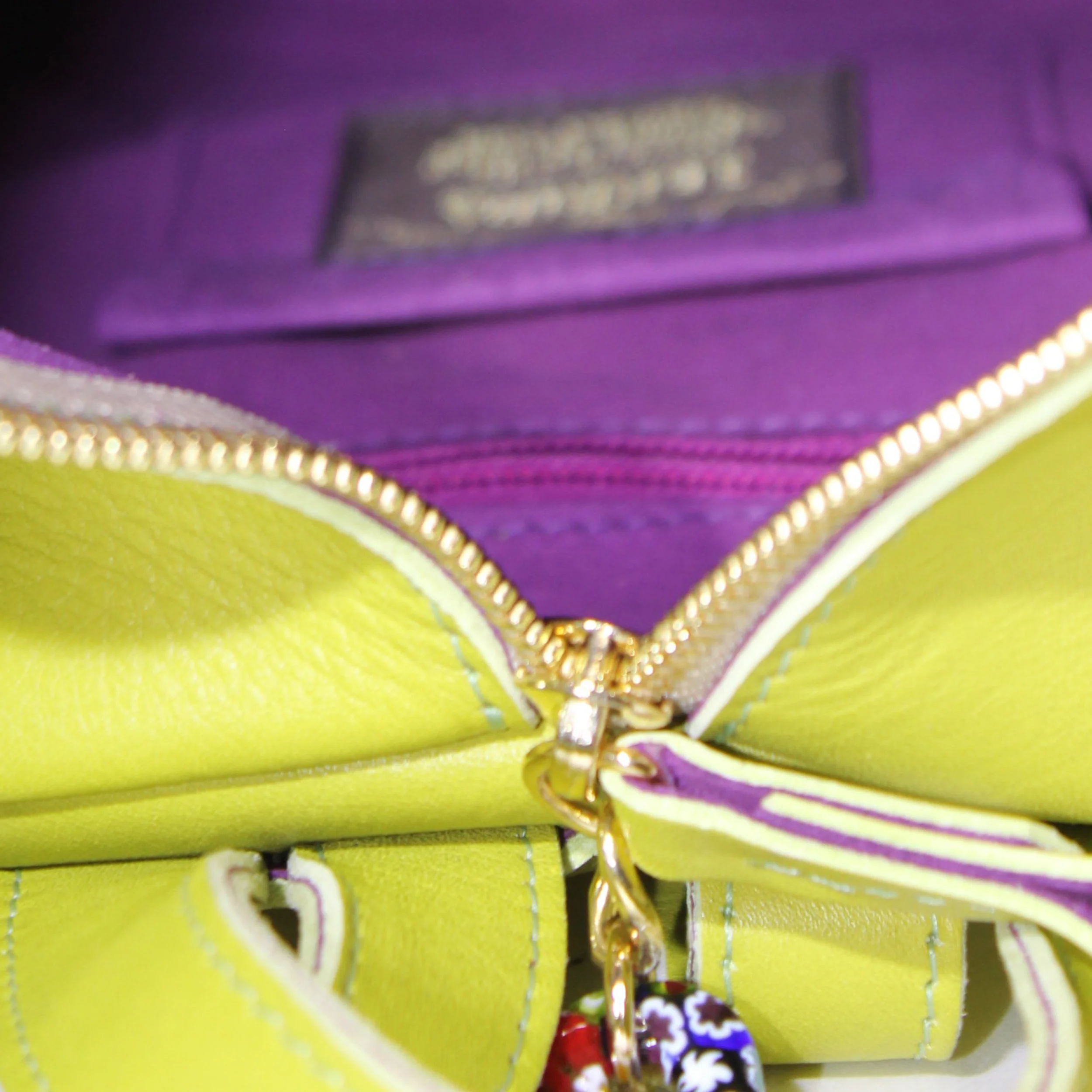 Terrida Luxury Italian Green Leather Medium Rucksack