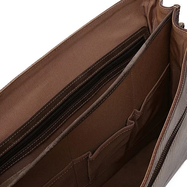 Terrida 'Zepellin' Designer Italian Leather Business Bag