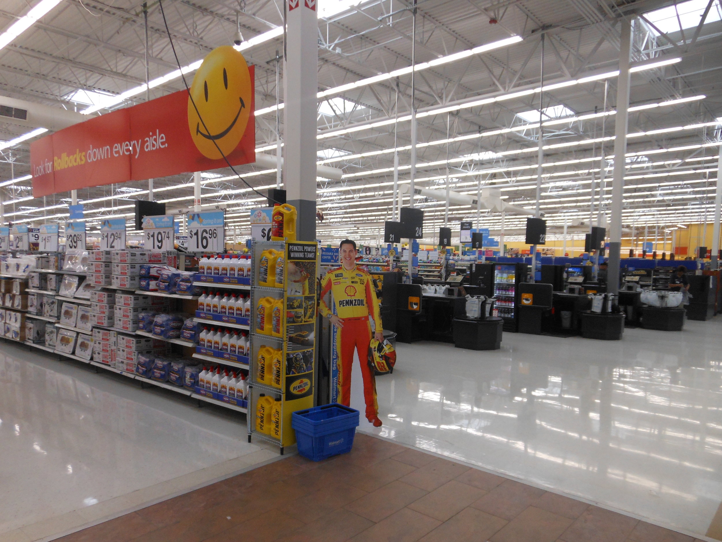 Store #3201 Joey Logano Entry Way