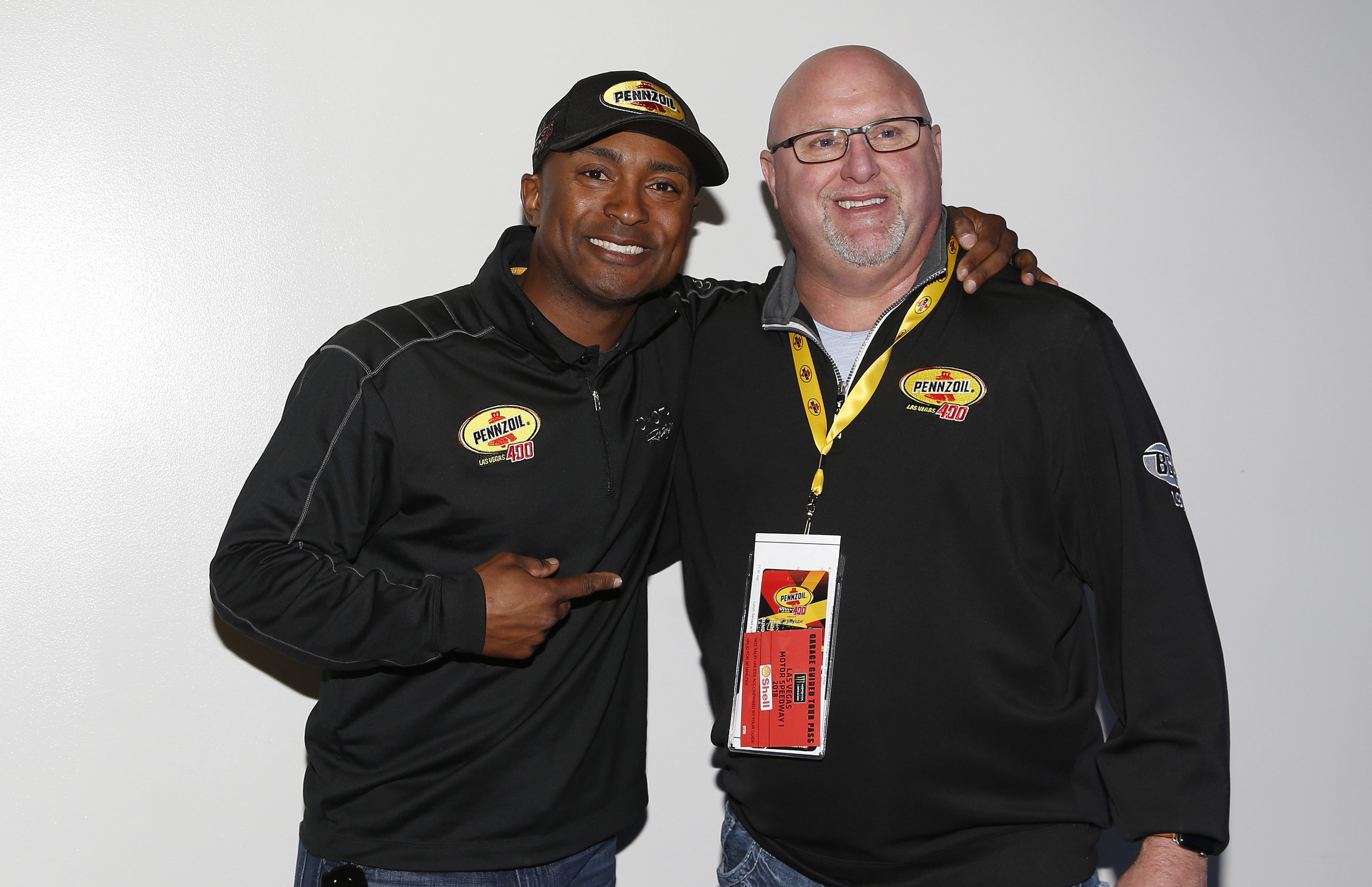 Antron Brown meets with guests