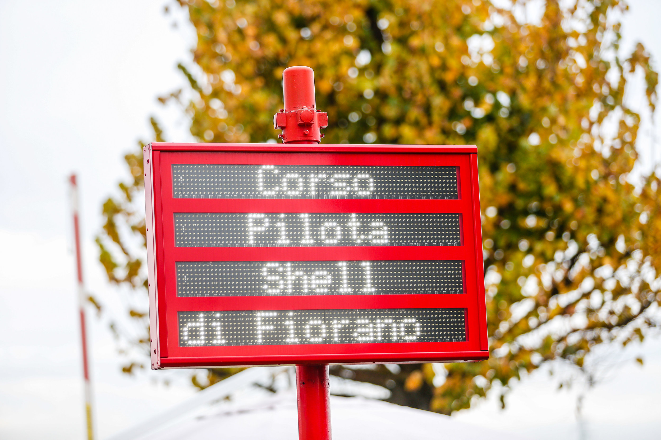  Shell reserved space at the Pista di Fiorano. 