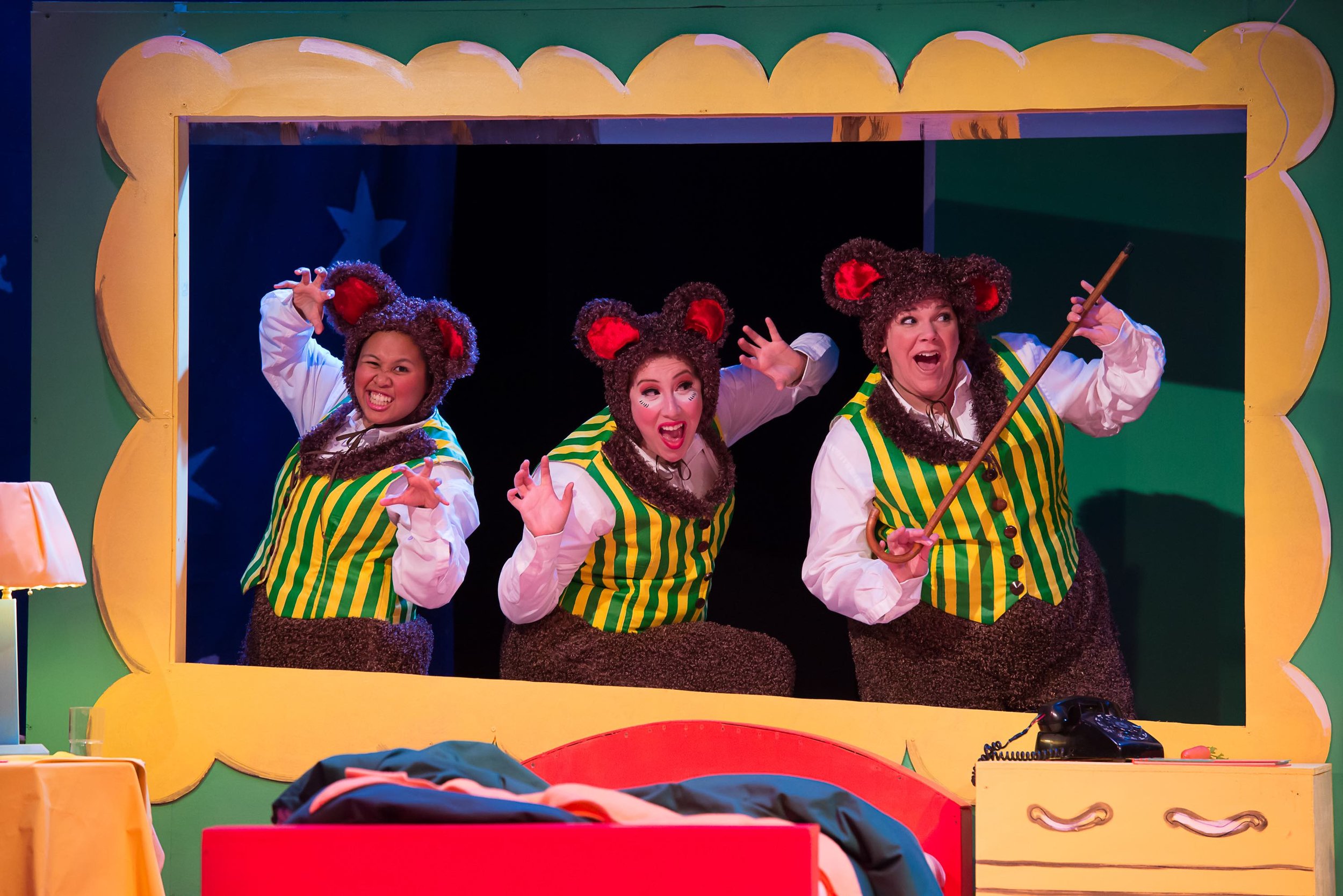 The Three Bears Come Alive