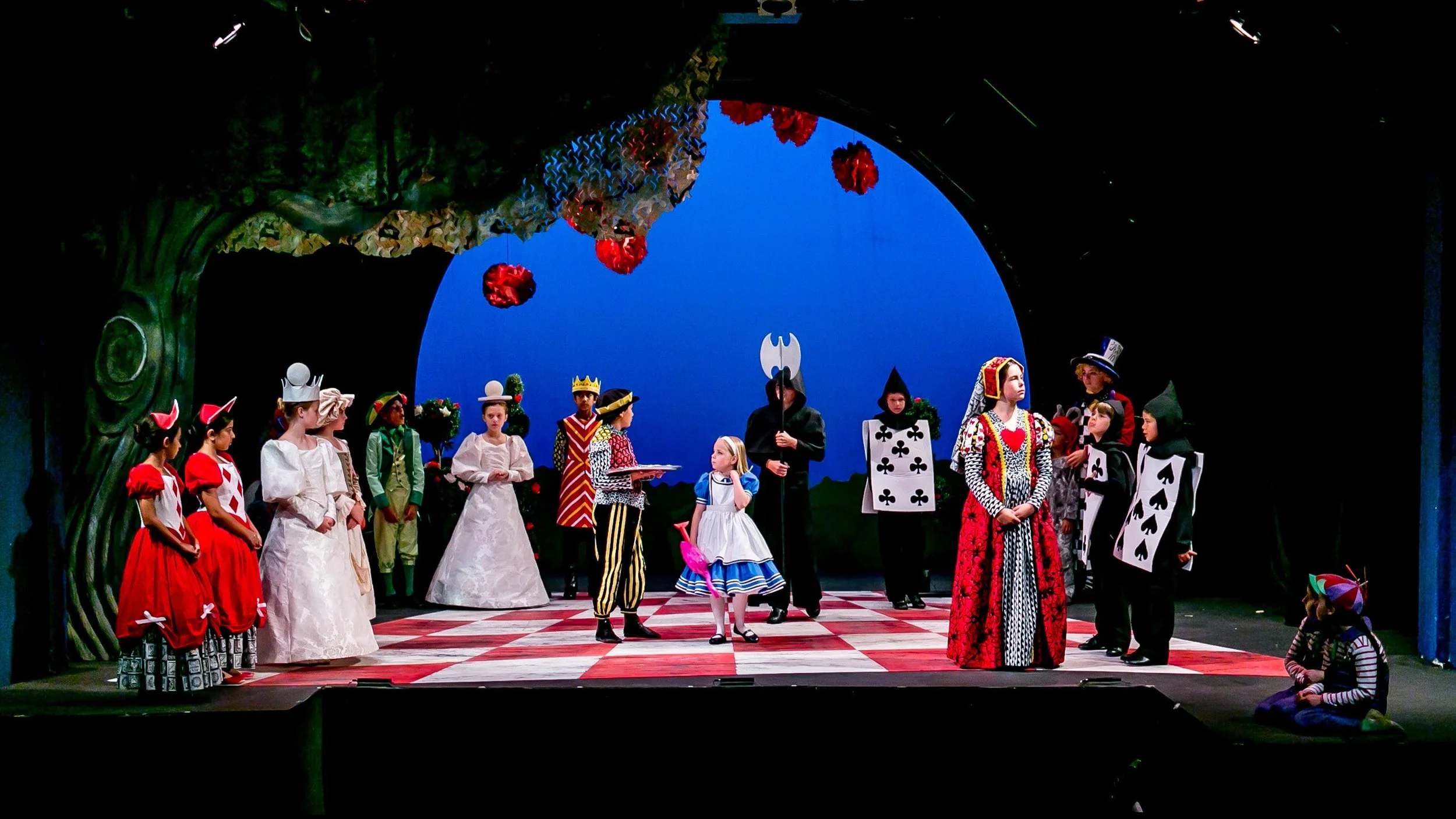 Alice stage scene