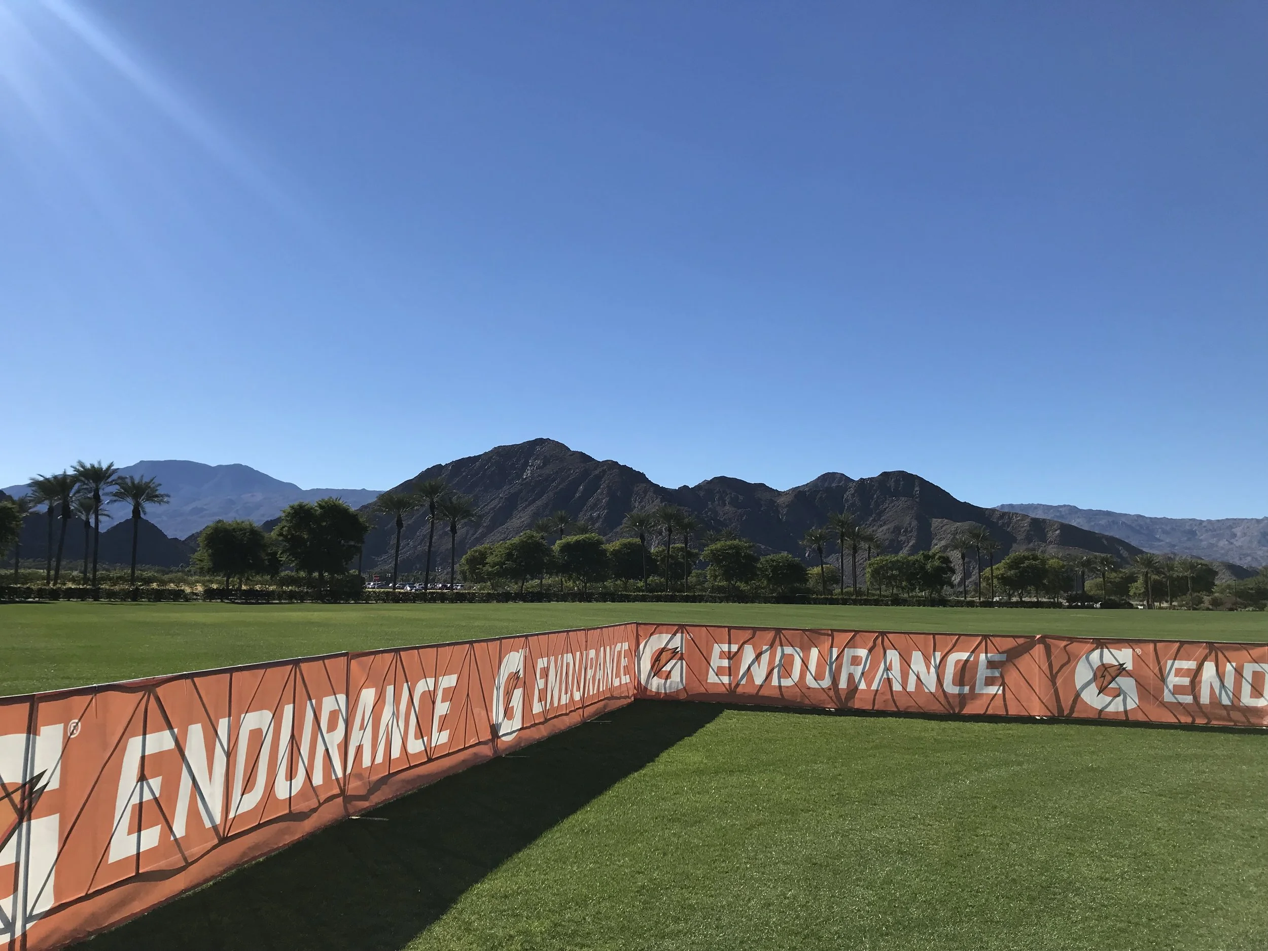 Awesome venue at the Indian Wells/La Quinta Ironman 70.3