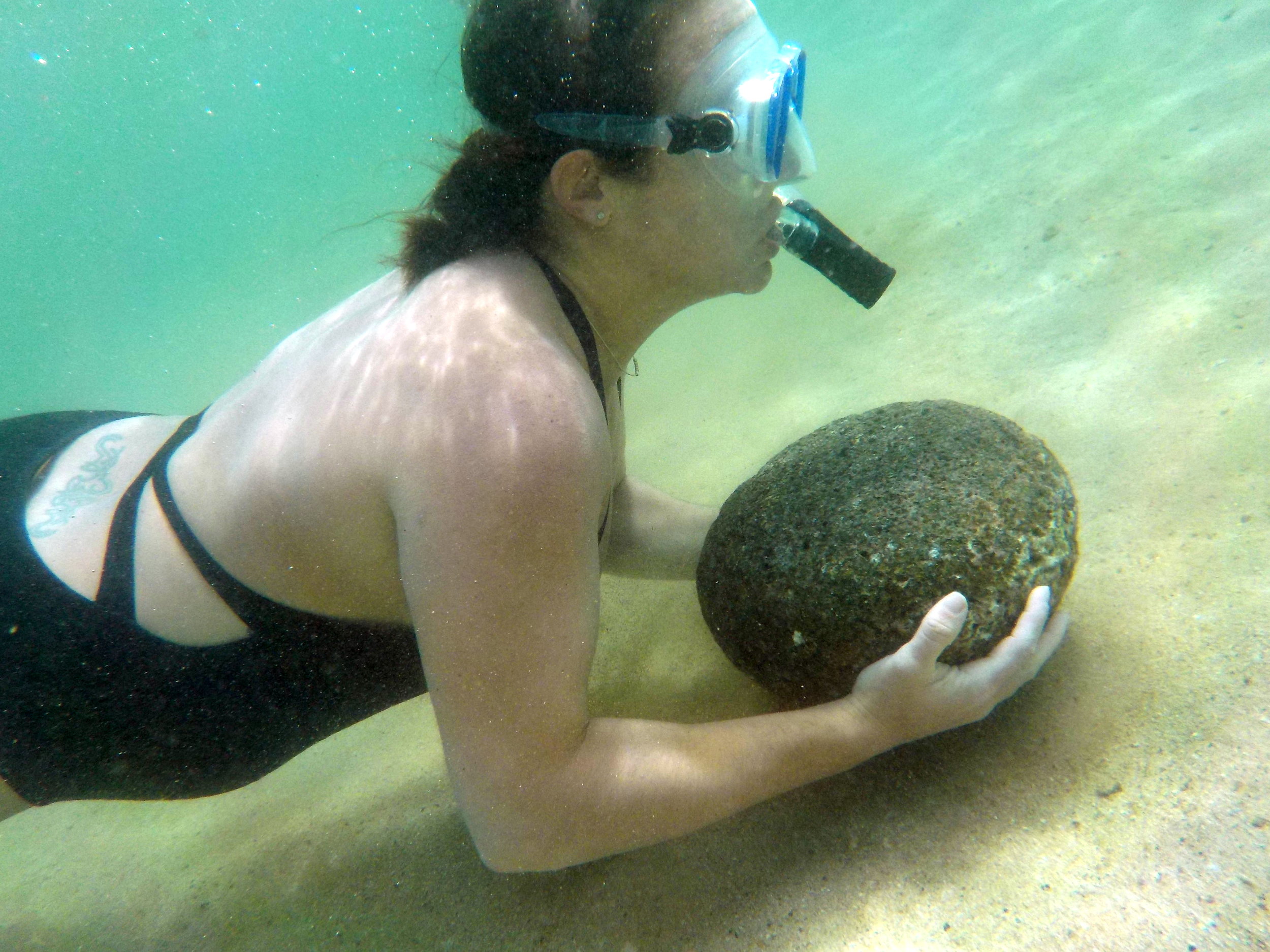 Me having my "Blue Crush" moment. 