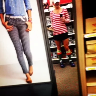 Only the most basic of bitches take selfies in Target mirrors. 