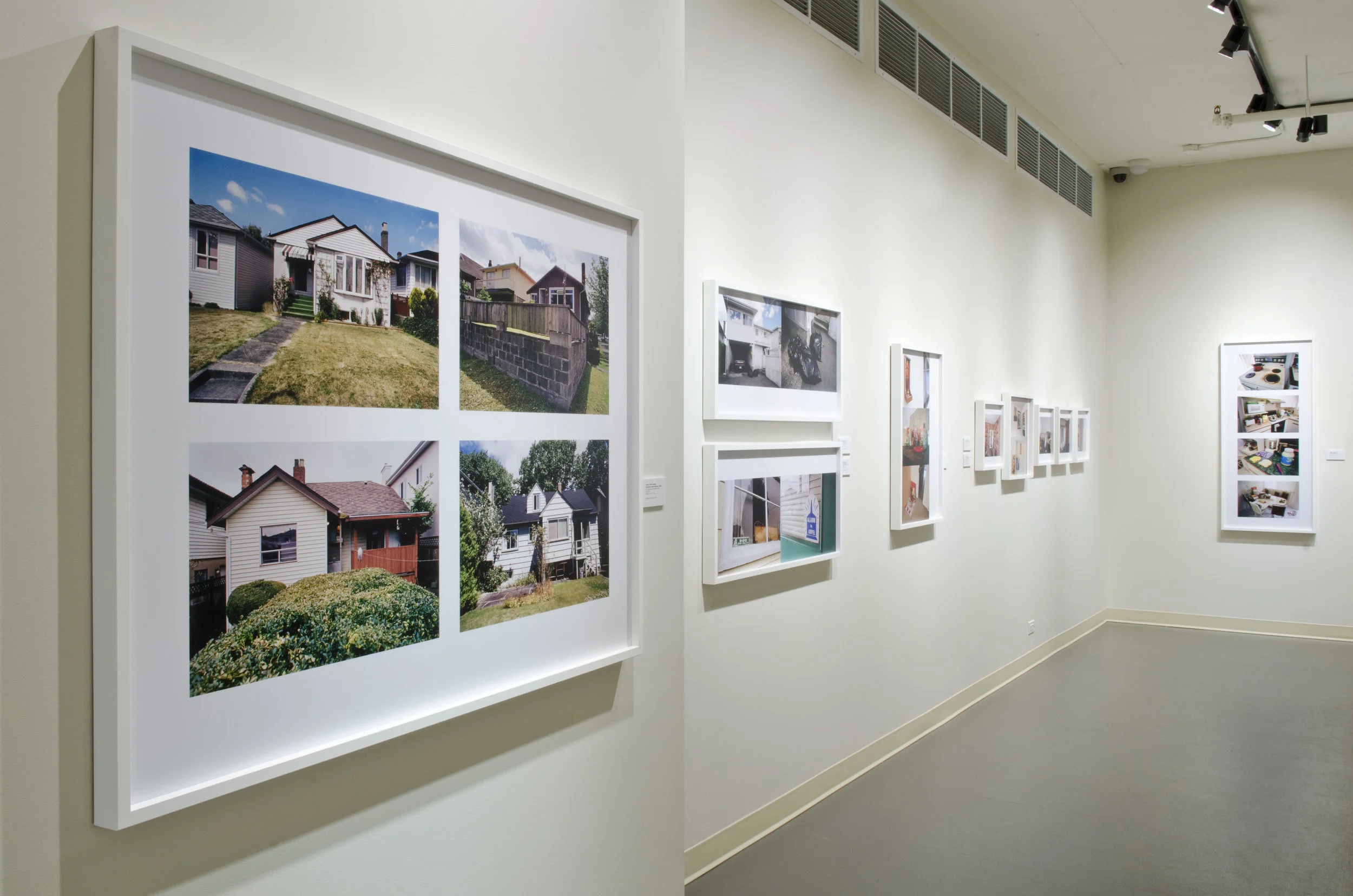 Installation view II / Not Safe to Occupy / The Gordon Smith Gallery of Canadian Art / 2014