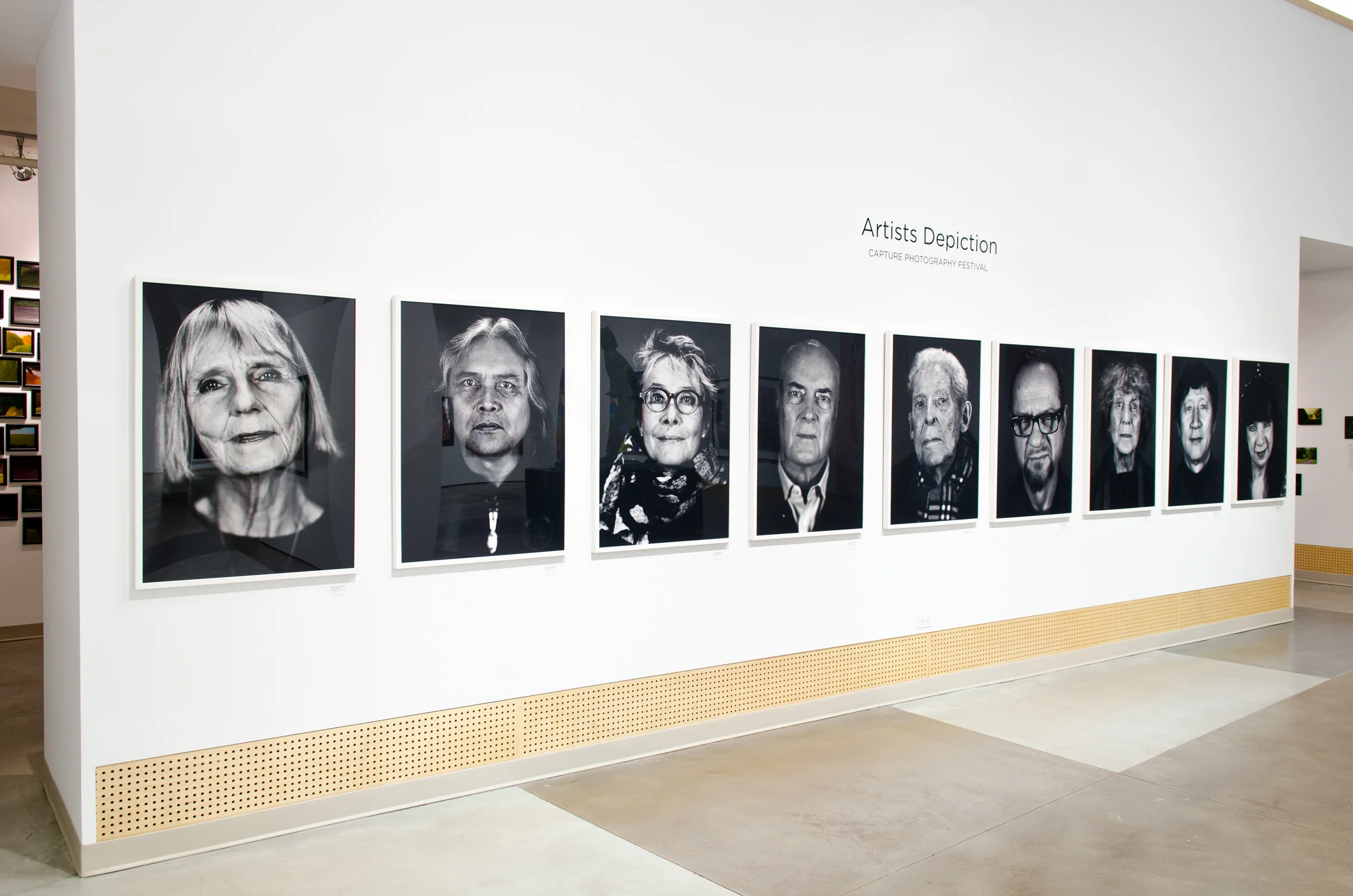 Installation view I / Artist's Depiction / The Gordon Smith Gallery of Canadian Art / 2015