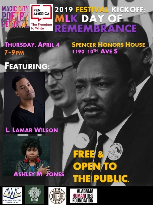 The 2nd Annual Magic City Poetry Festival starts this week.