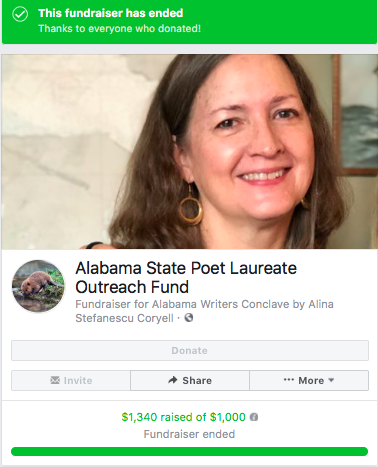 The Alabama Poet Laureate Outreach Fund