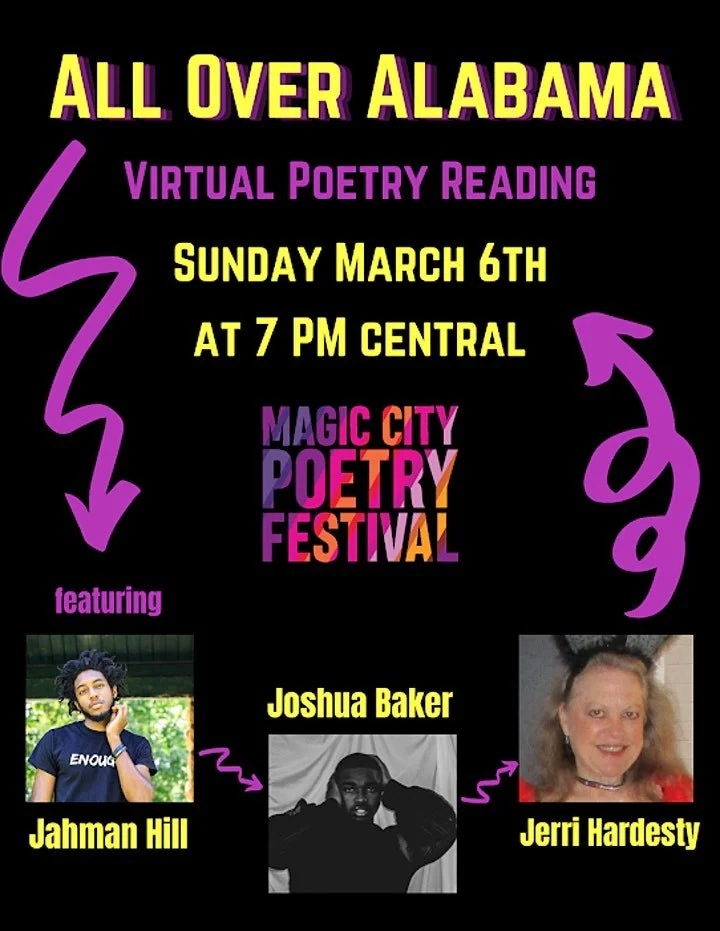 All Over Alabama: Virtual Poetry Reading 