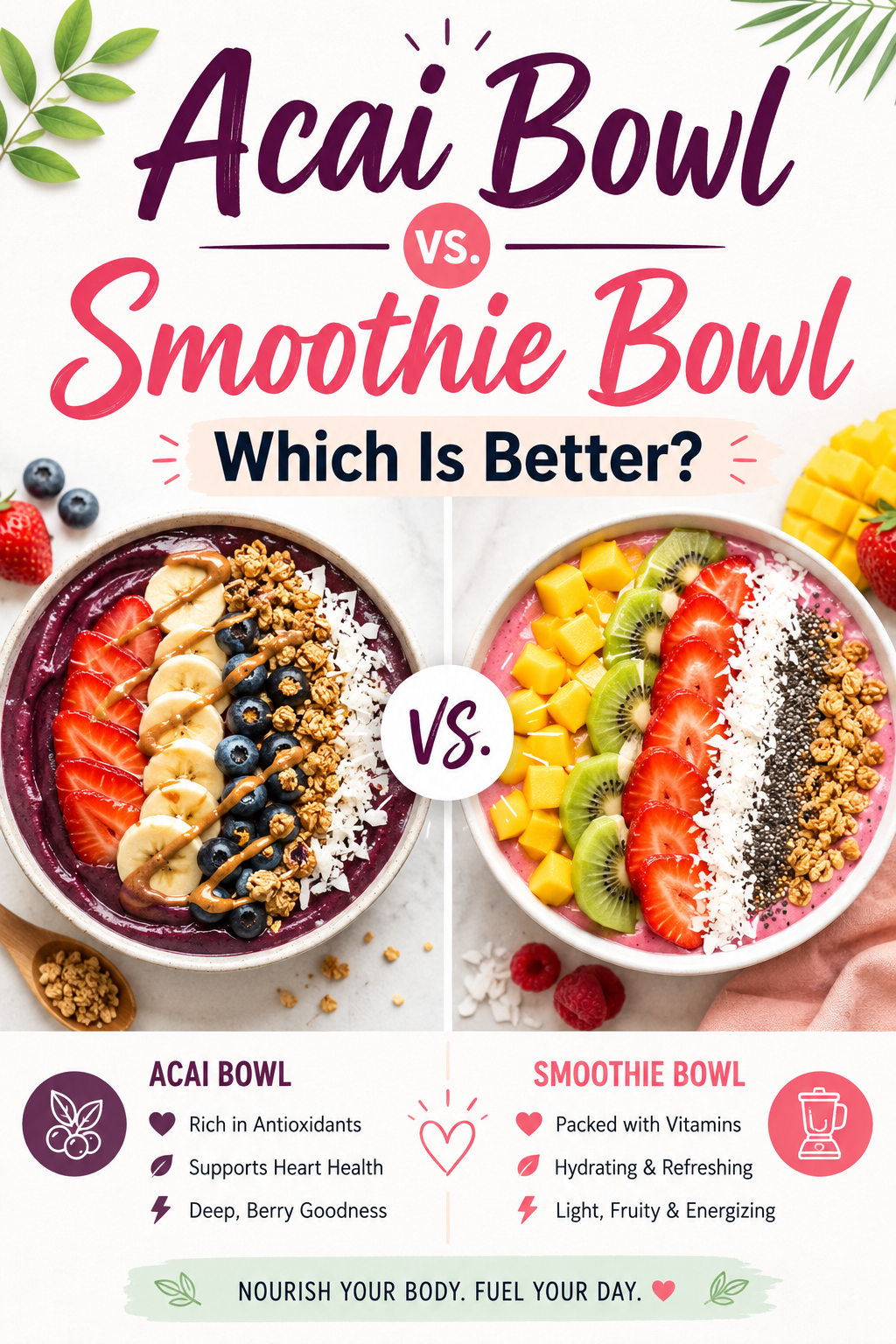 Acai Bowl vs. Smoothie Bowl: Which Is Better?