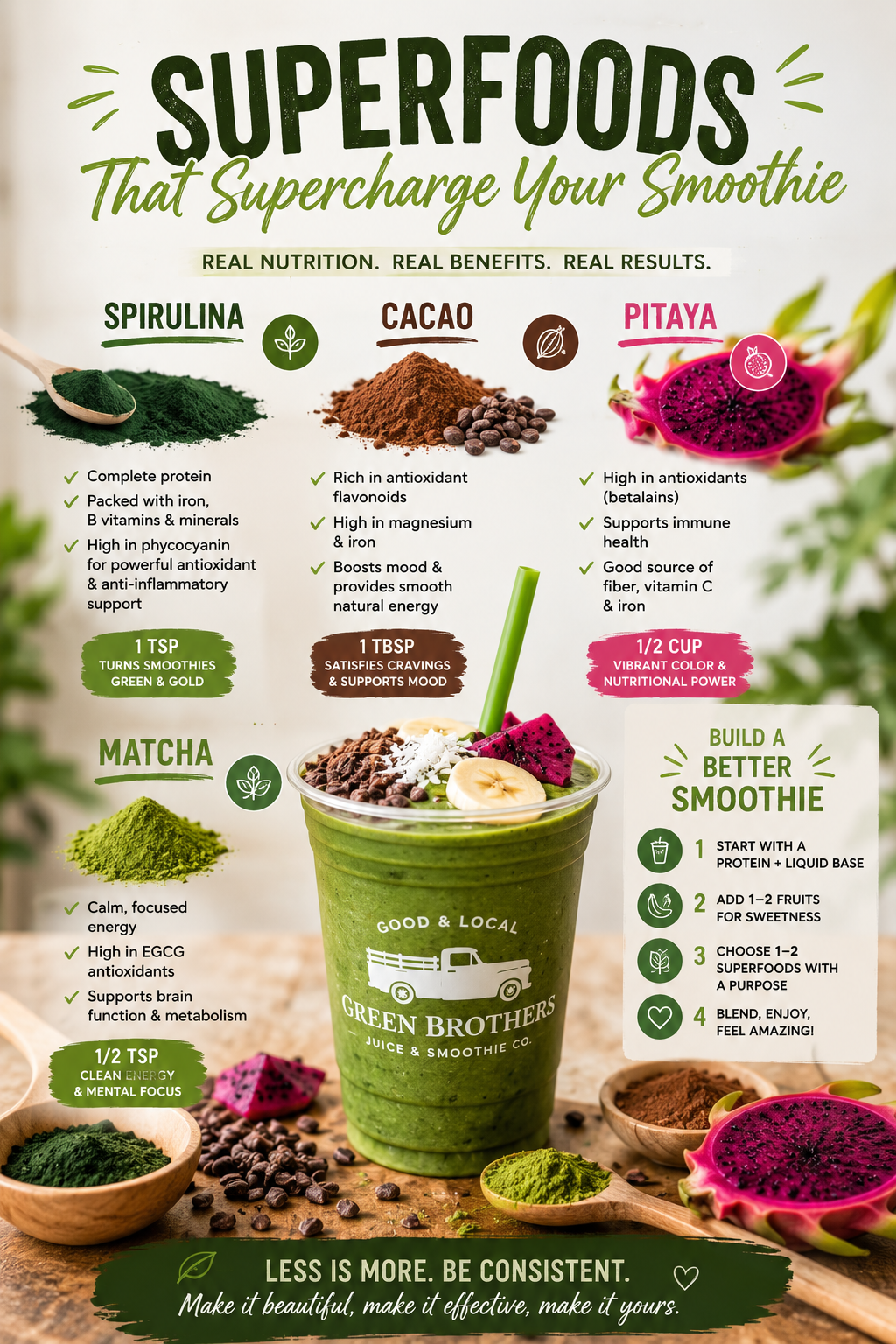 Superfoods Explained: What to Look for in a Healthy Smoothie
