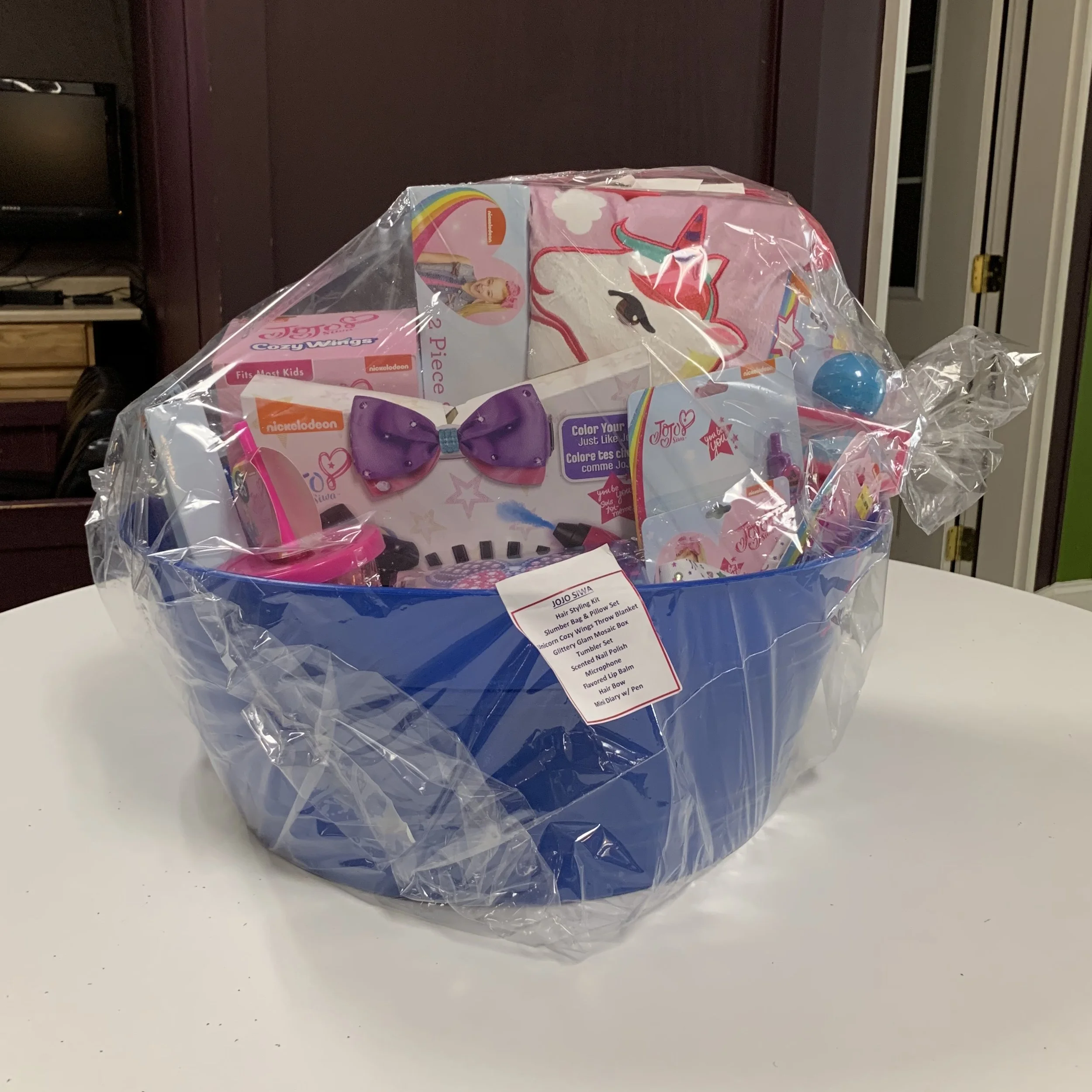 JoJo Basket Donated by: Friend of OnFire Starting bid: $10