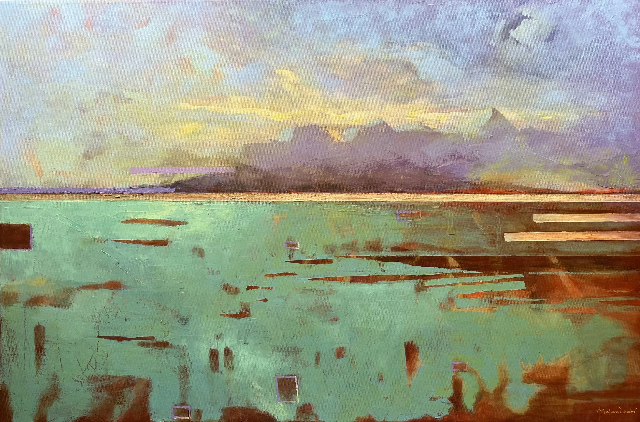 Pathways - Acrylic on canvas - 36”x24”