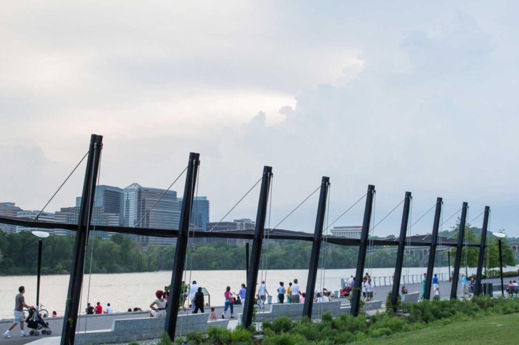 The Great Outdoors Georgetown Waterfront Park C & O Canal Towpath Dumbarton Oaks