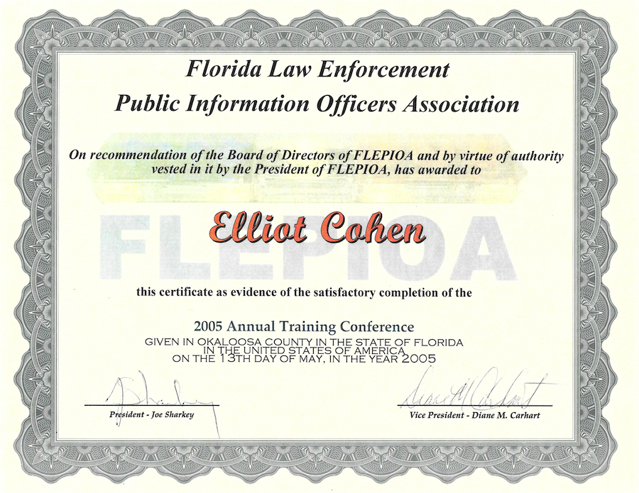 Elliot Cohen FLEPIOA Certificate copy.png