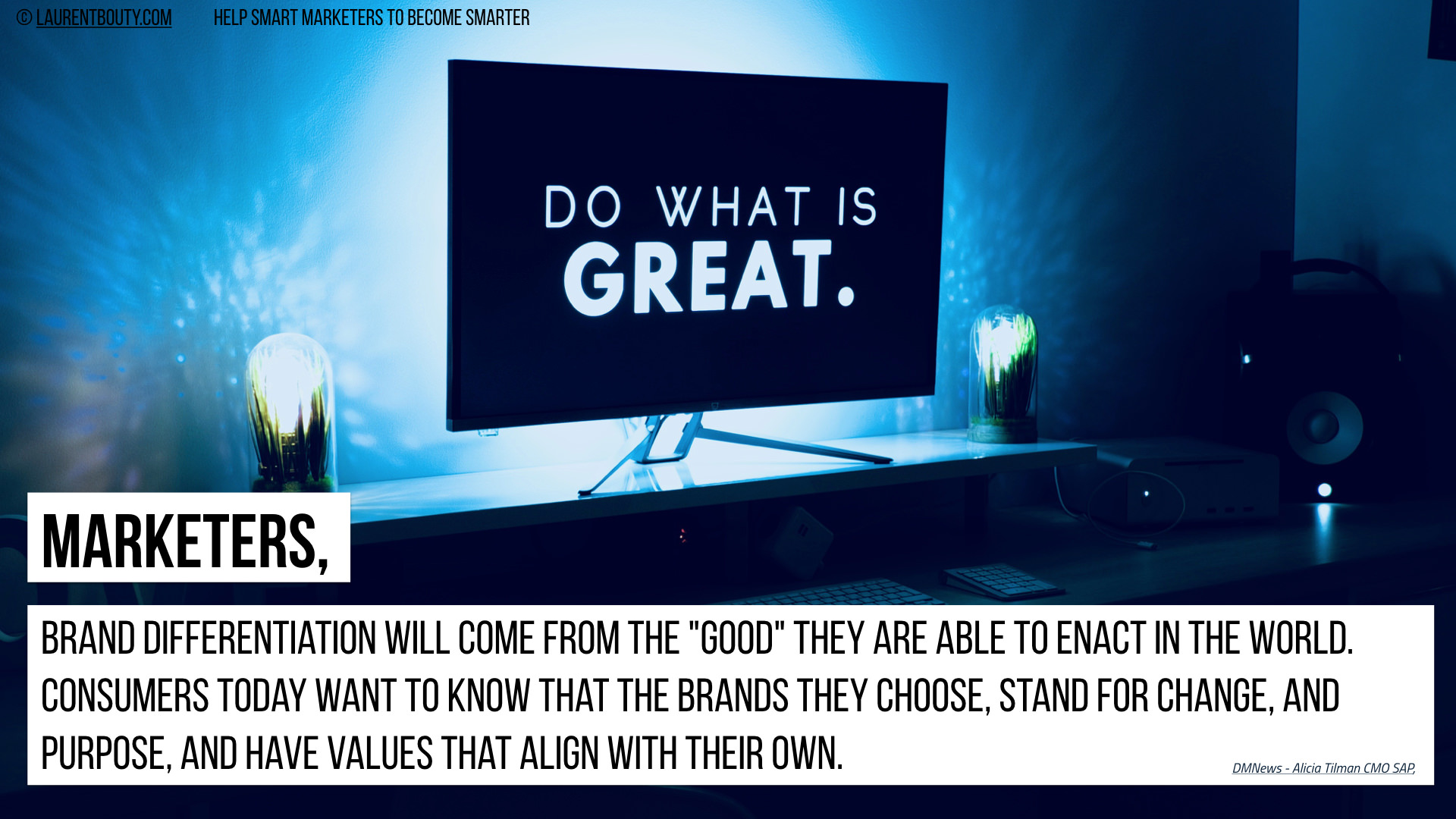 Marketers, Brand Differentiation Come From the Good