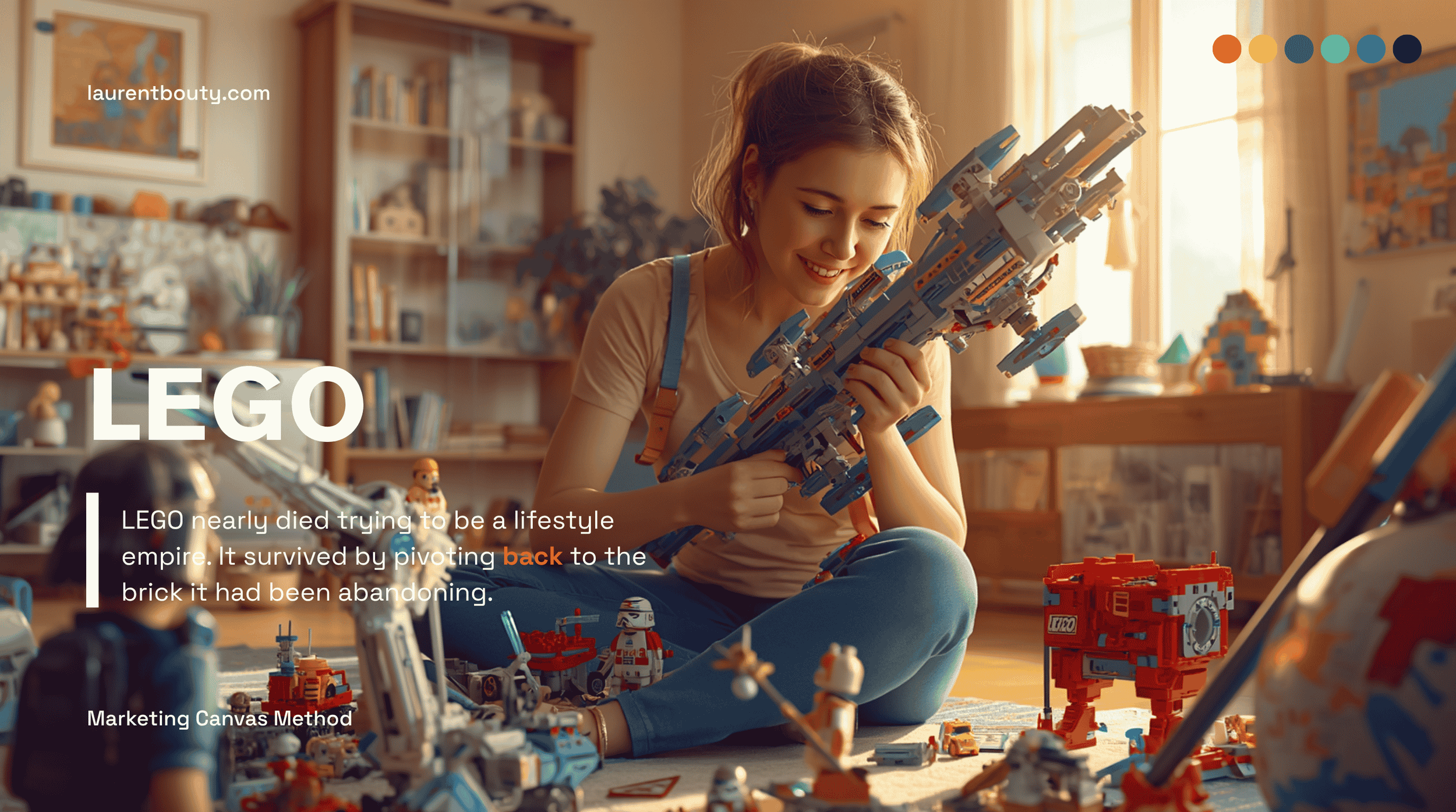 LEGO nearly died trying to be a lifestyle empire. It survived by pivoting back to the brick it had been abandoning.