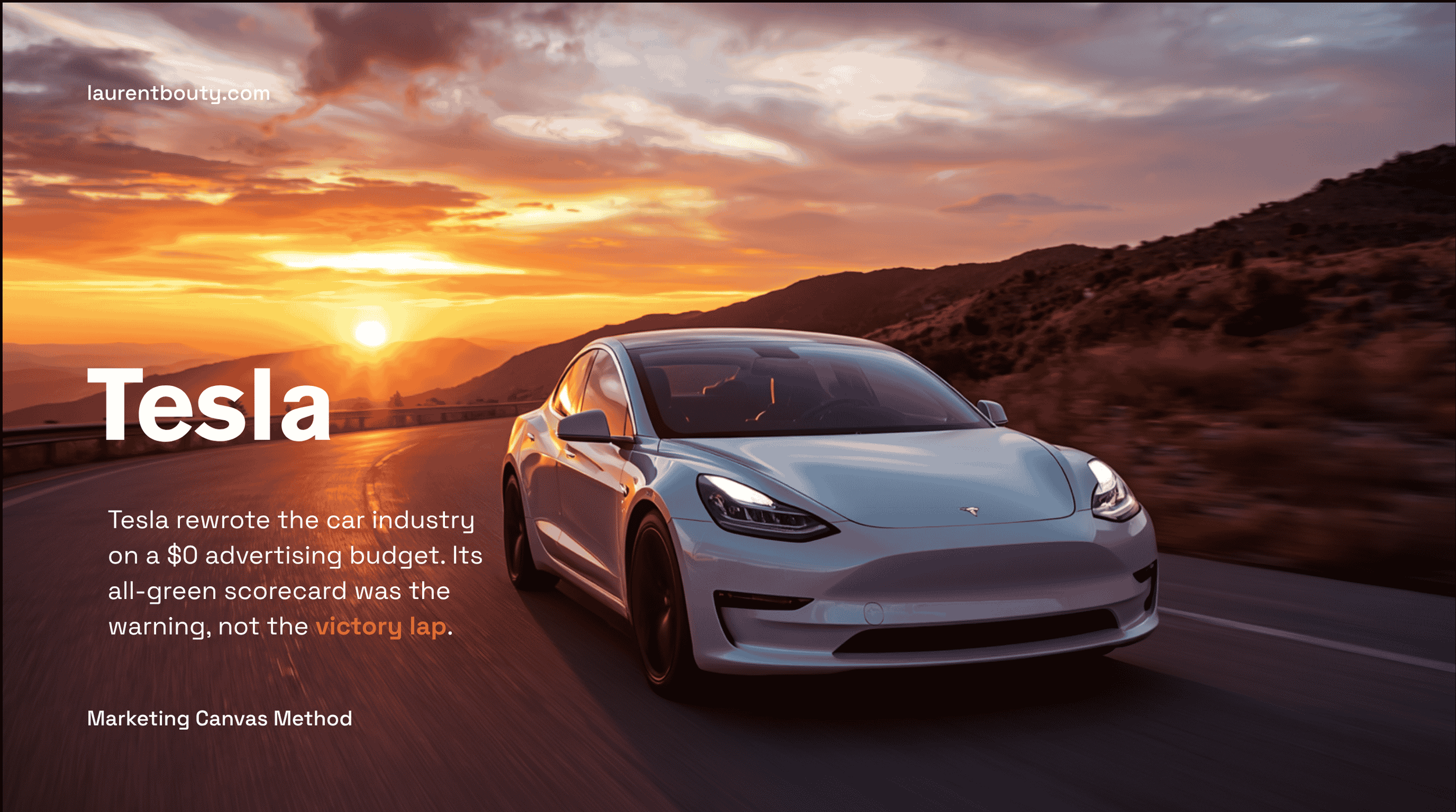 Tesla rewrote the car industry on a $0 advertising budget. Its all-green scorecard was the warning, not the victory lap.