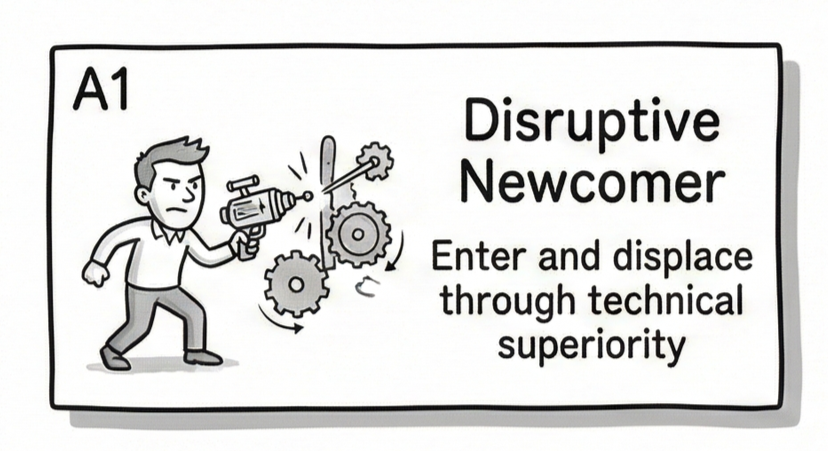 The Disruptive Newcomer