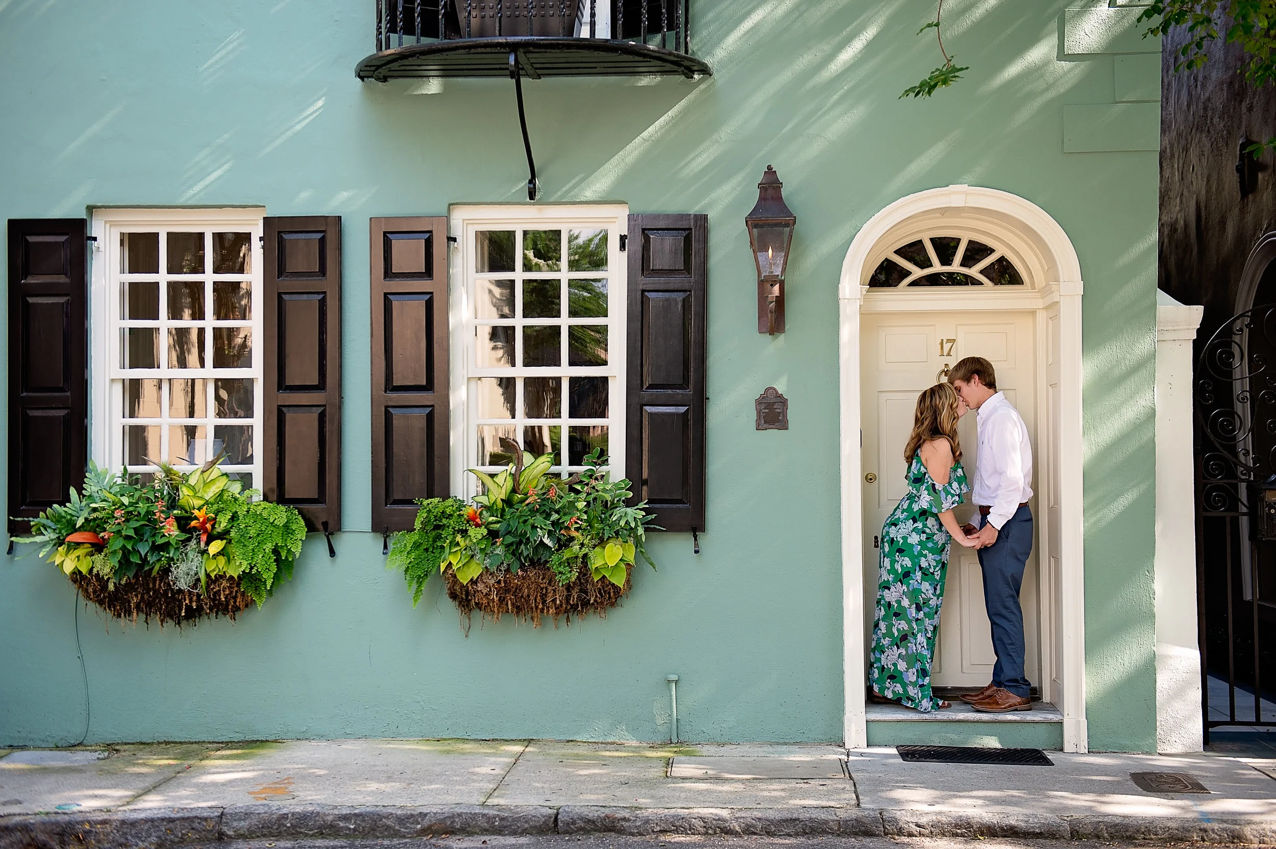 Historic Downtown Charleston Engagement session { Hayley and Tripp }