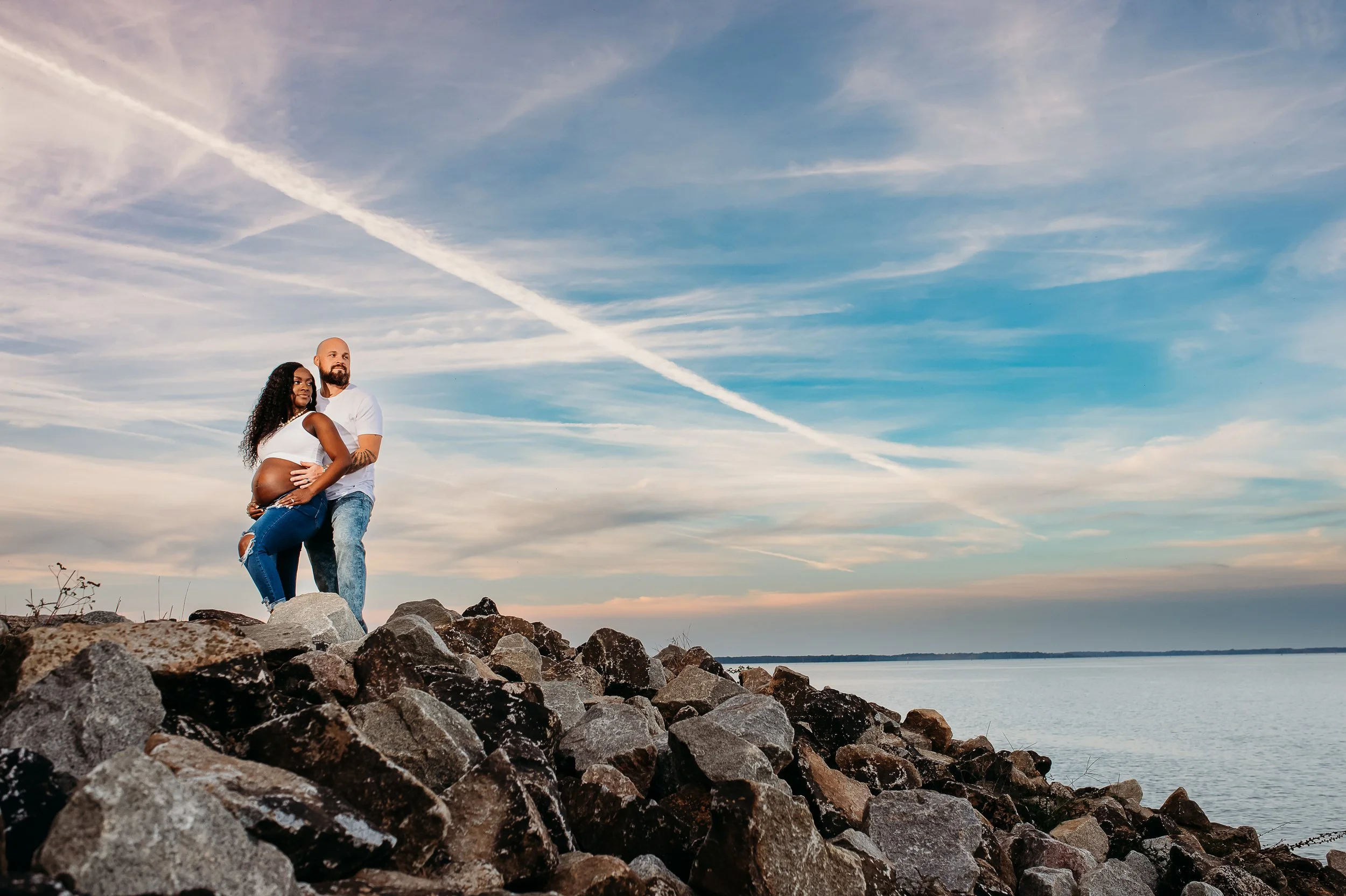 family maternity picture