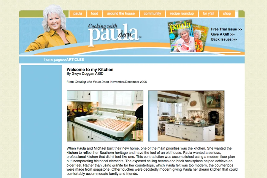 Cooking with Paula Deen Nov/Dec 05