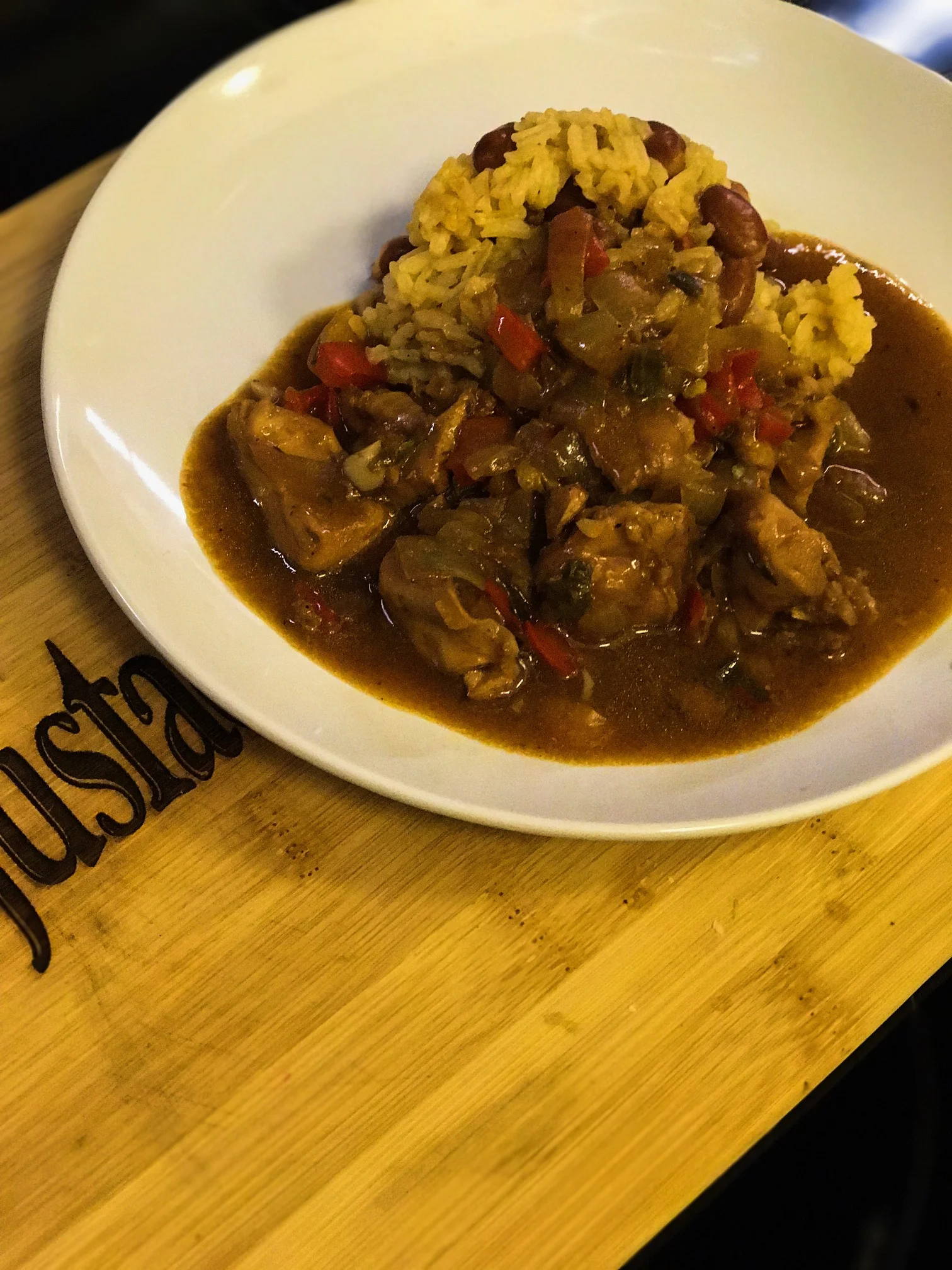 Slowcooker Jamaican Brown Stew Chicken Just Add Hot Sauce