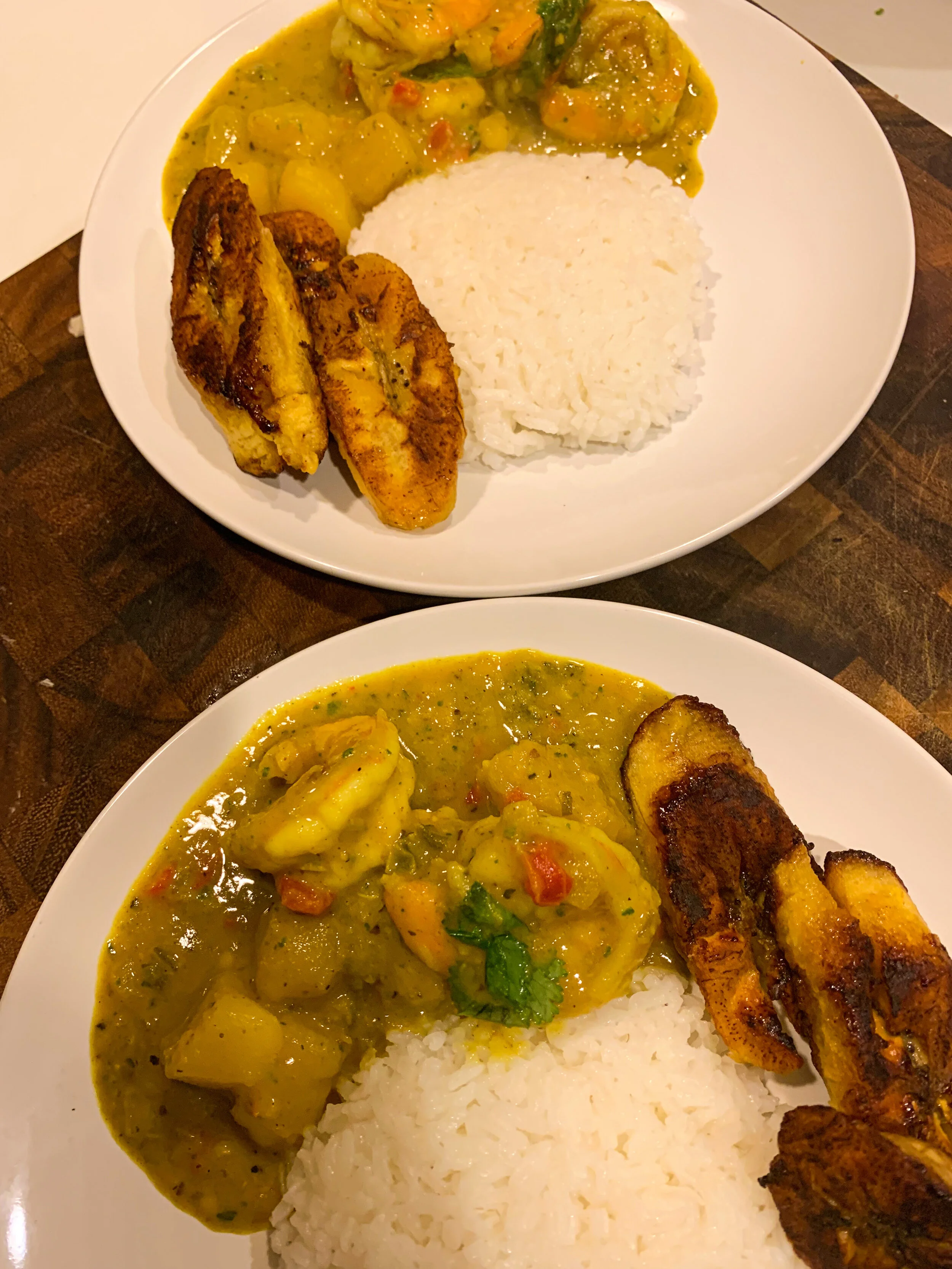 Jamaican Coconut Curry Shrimp