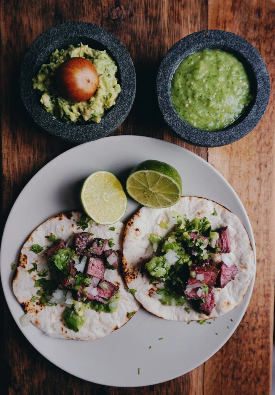 Short Rib Tacos &amp; Salsa Verde