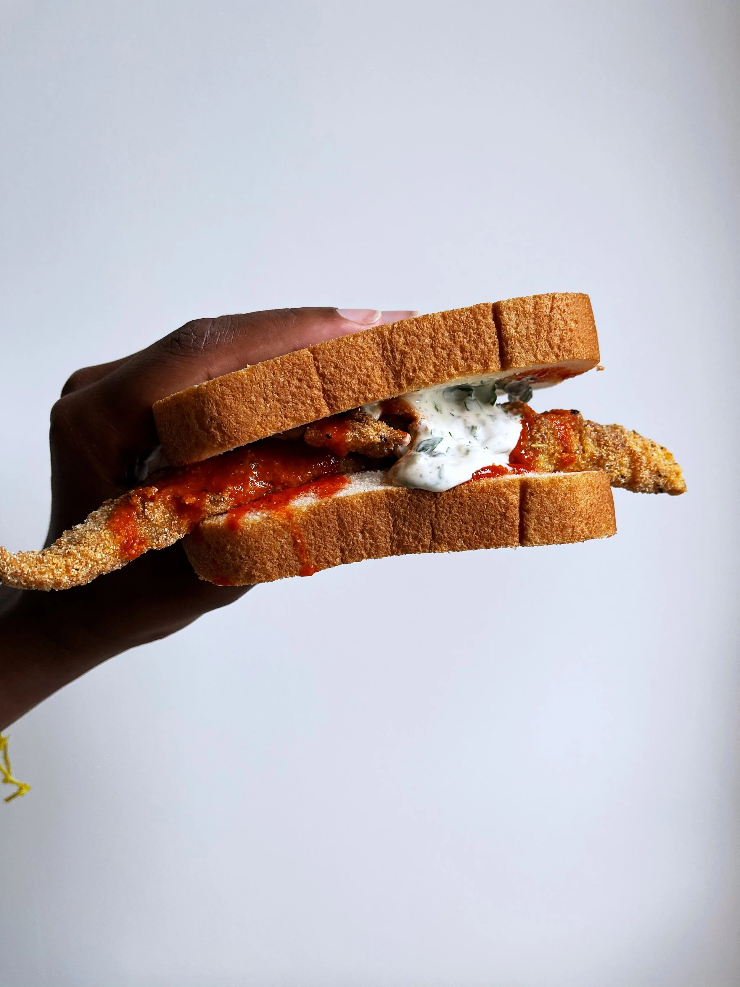 fried whiting fish sandwich — Just Add Hot Sauce