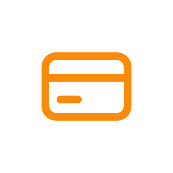 Credit card icon for business lines of credit