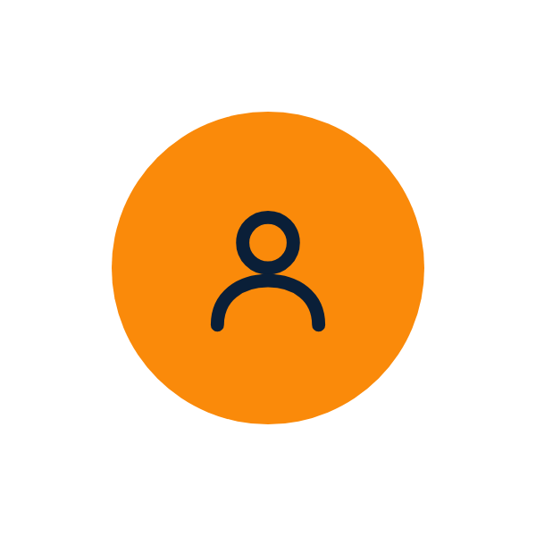 Person icon for a DISC profile and debrief